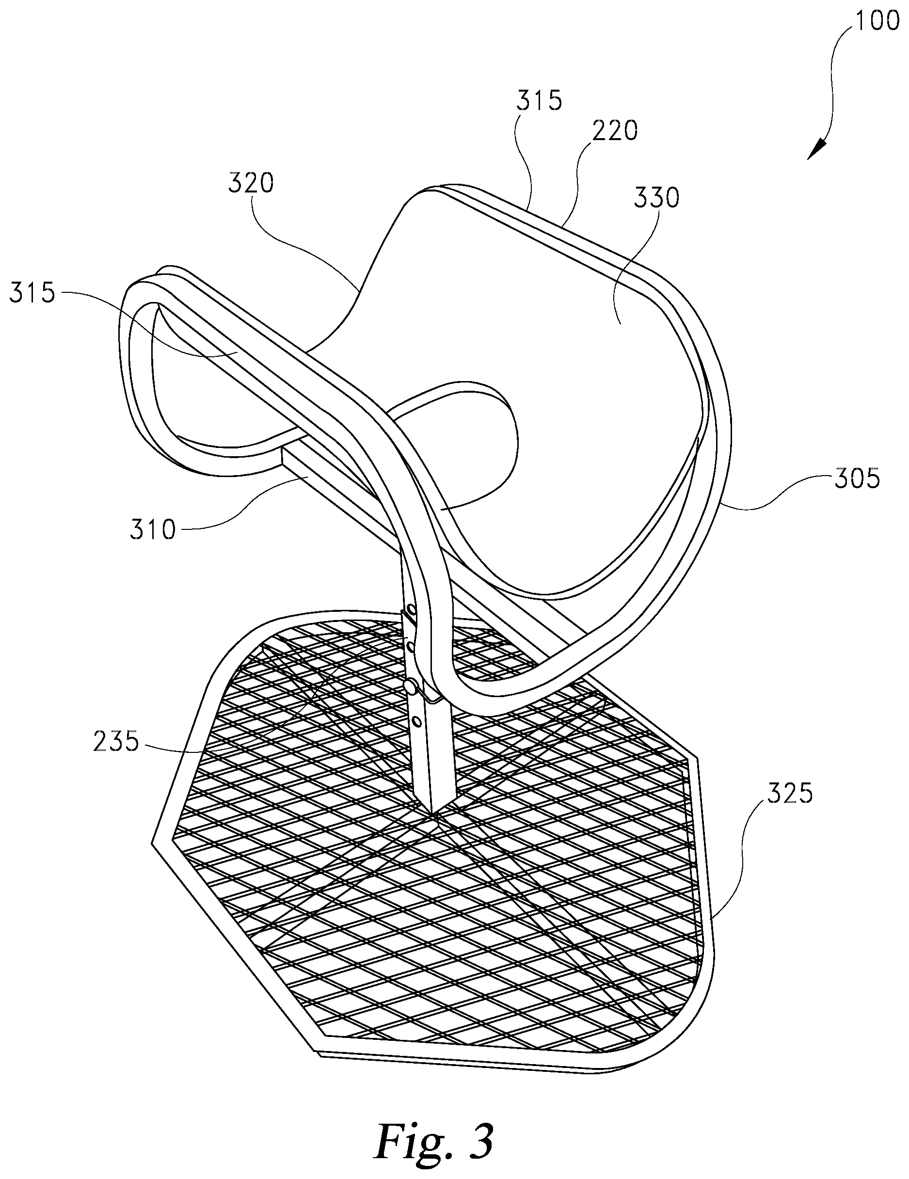 Patent US12310332 Figure 3 – Calf nursing cradle