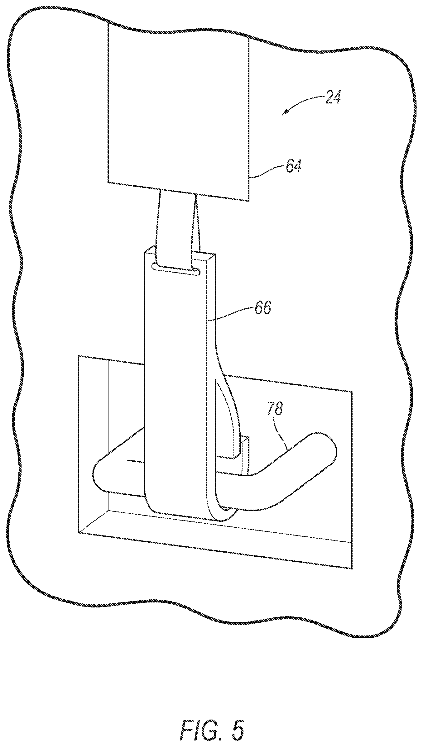 Patent US12310333 Figure 7 – Dog harness assembly for vehicle