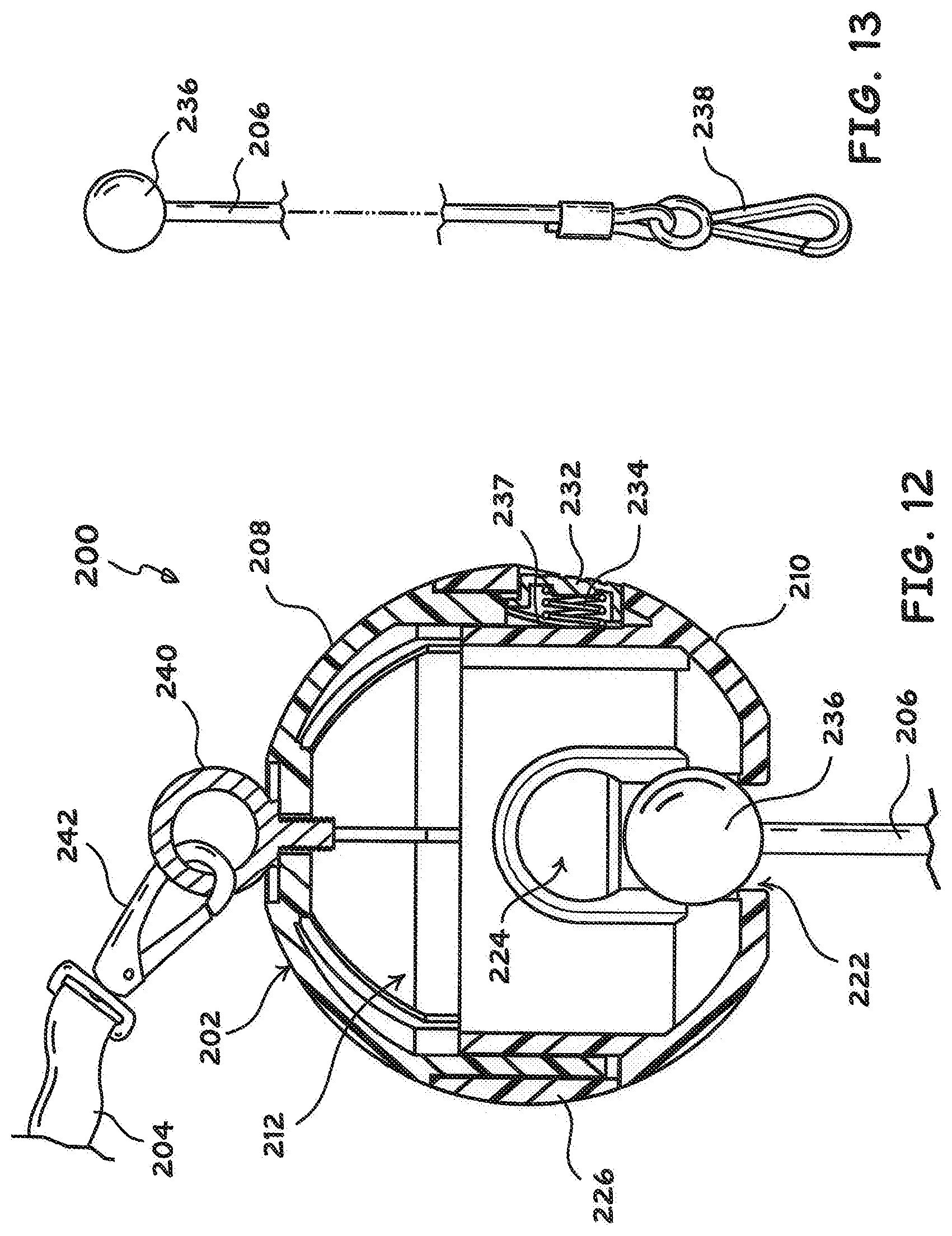 Patent US12310334 Figure 8 – Multi-lead dog leash system