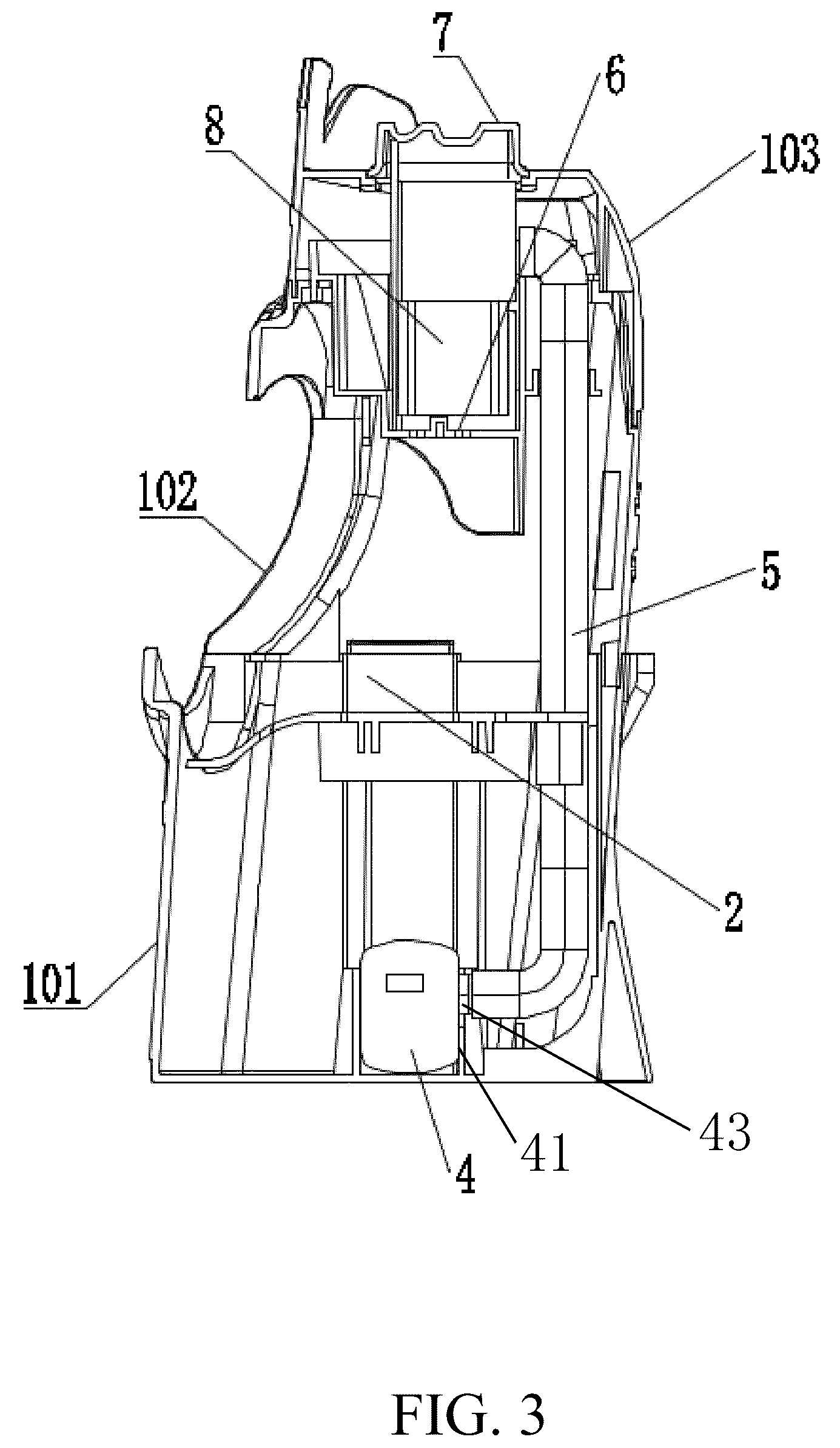 Patent US12310343 Figure 3 – Pet water feeder