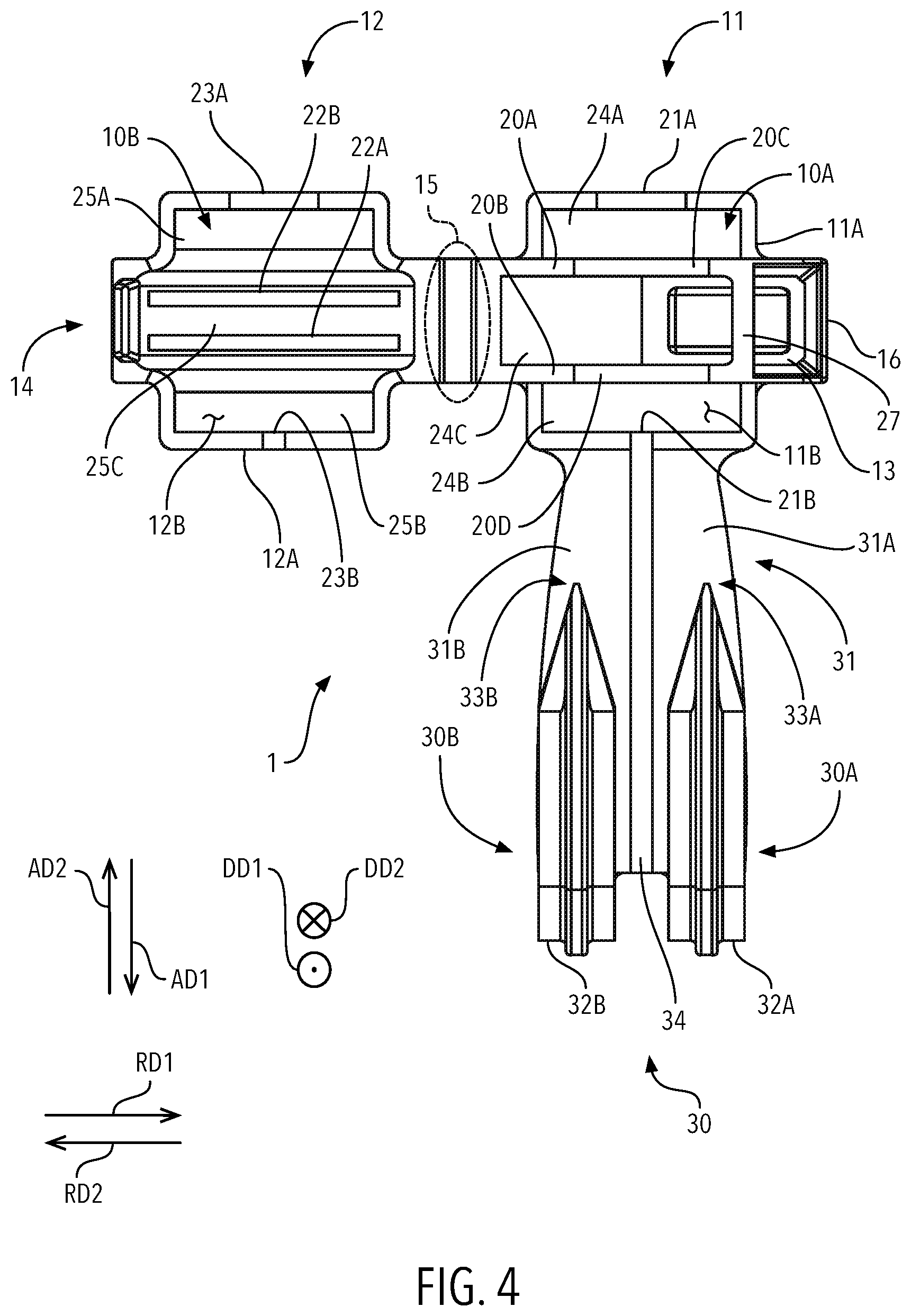 Patent US12310344 Figure 4 – Fishing bait device