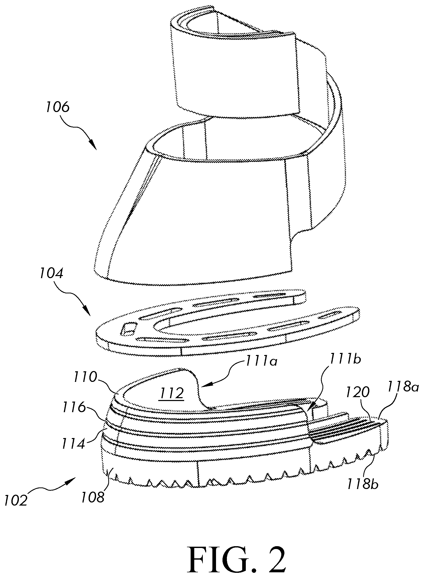 Patent US12310347 Figure 2 – Open-design horse boot