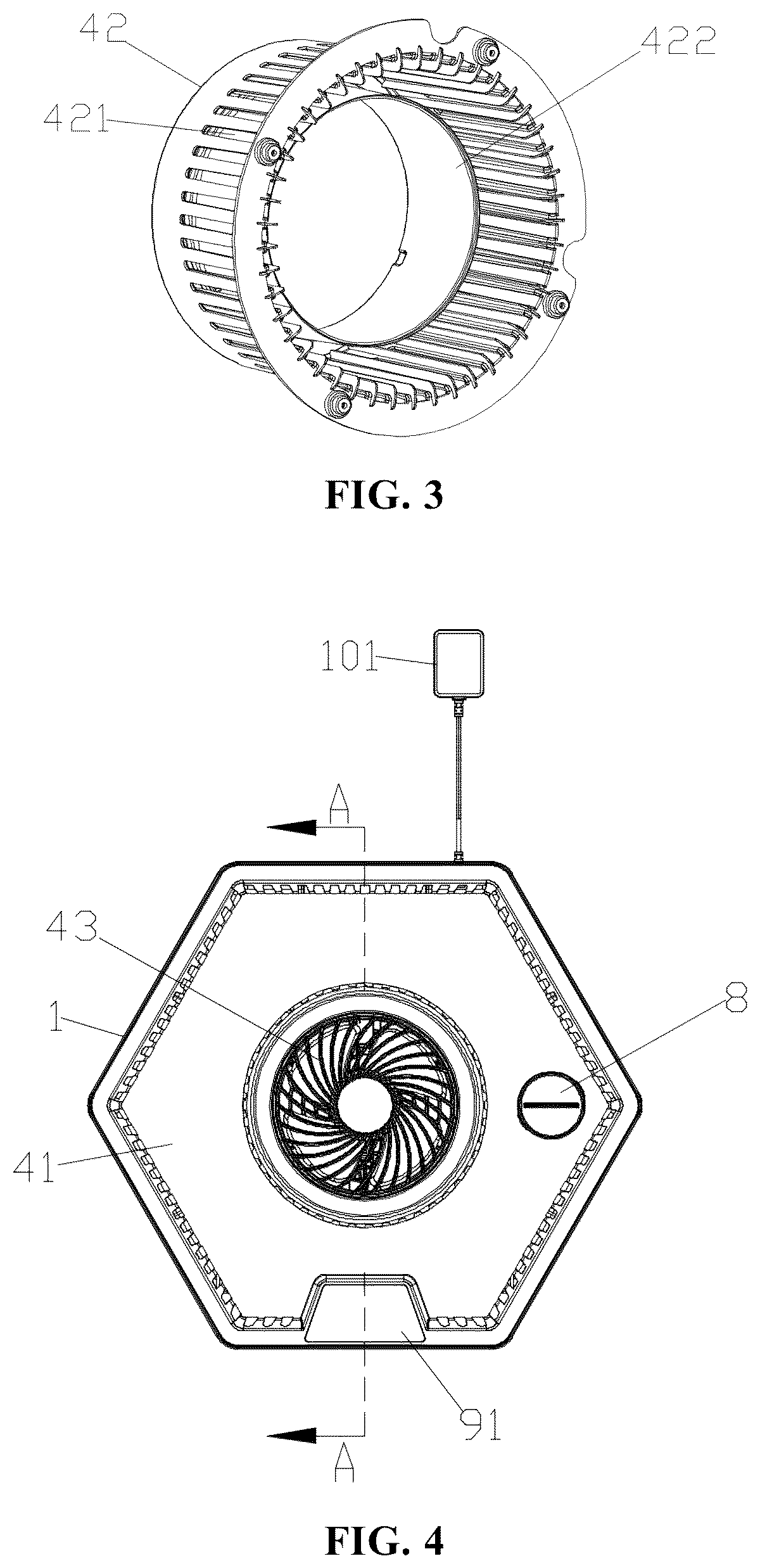 Patent US12310349 Figure 3 – Mosquito trapping device