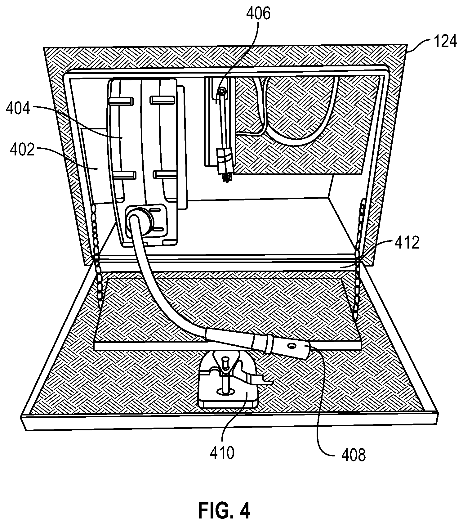 Patent US12310350 Figure 4 – Fumigation system injection cart