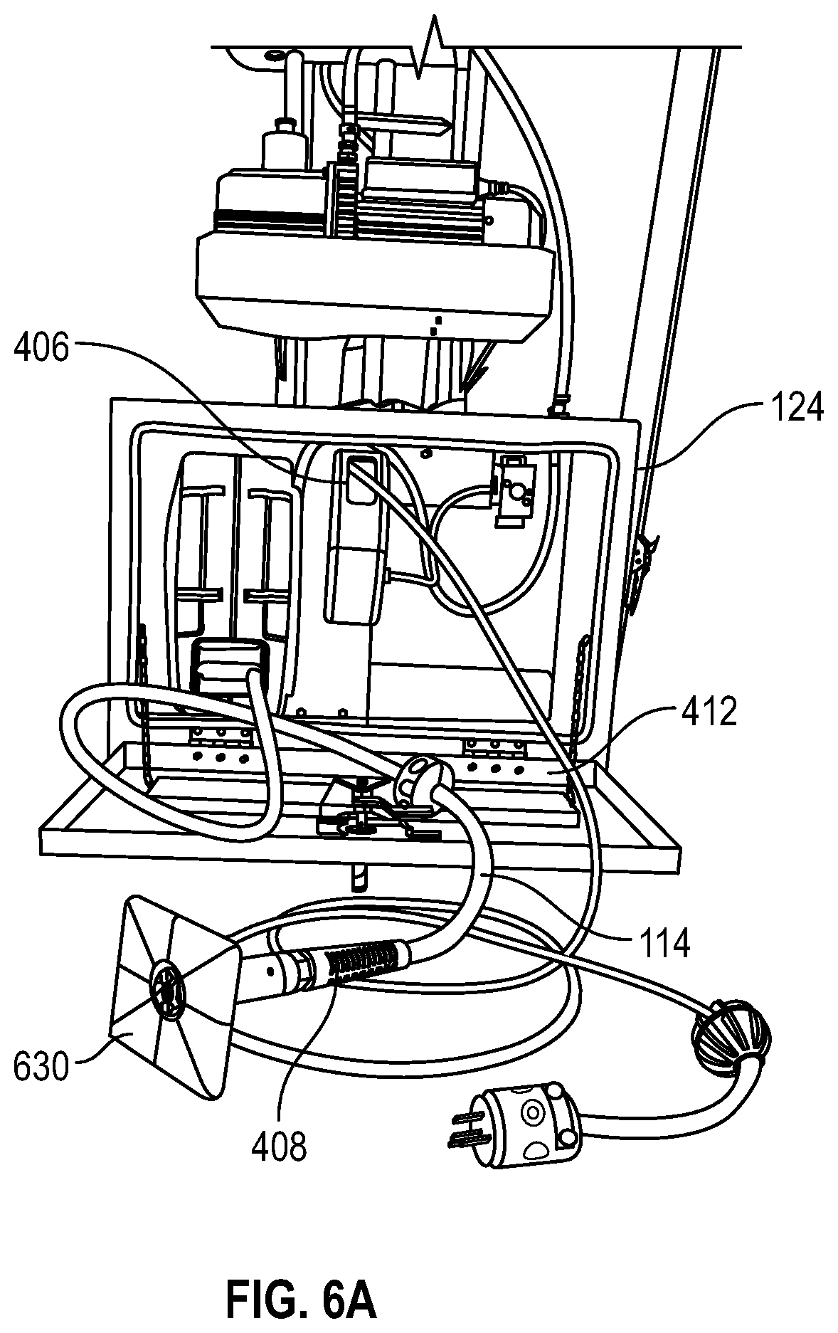Patent US12310350 Figure 6 – Fumigation system injection cart