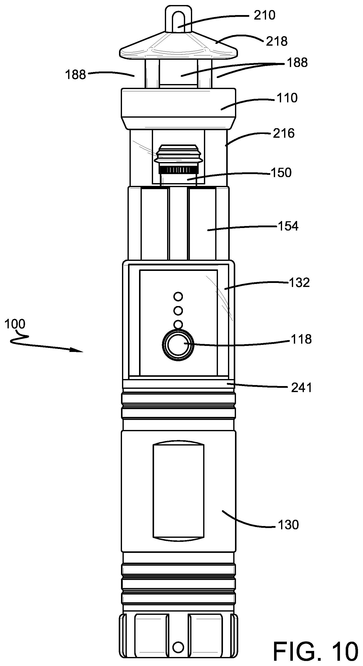 Patent US12310352 Figure 7 – Device for creating and distributing vaporized scent