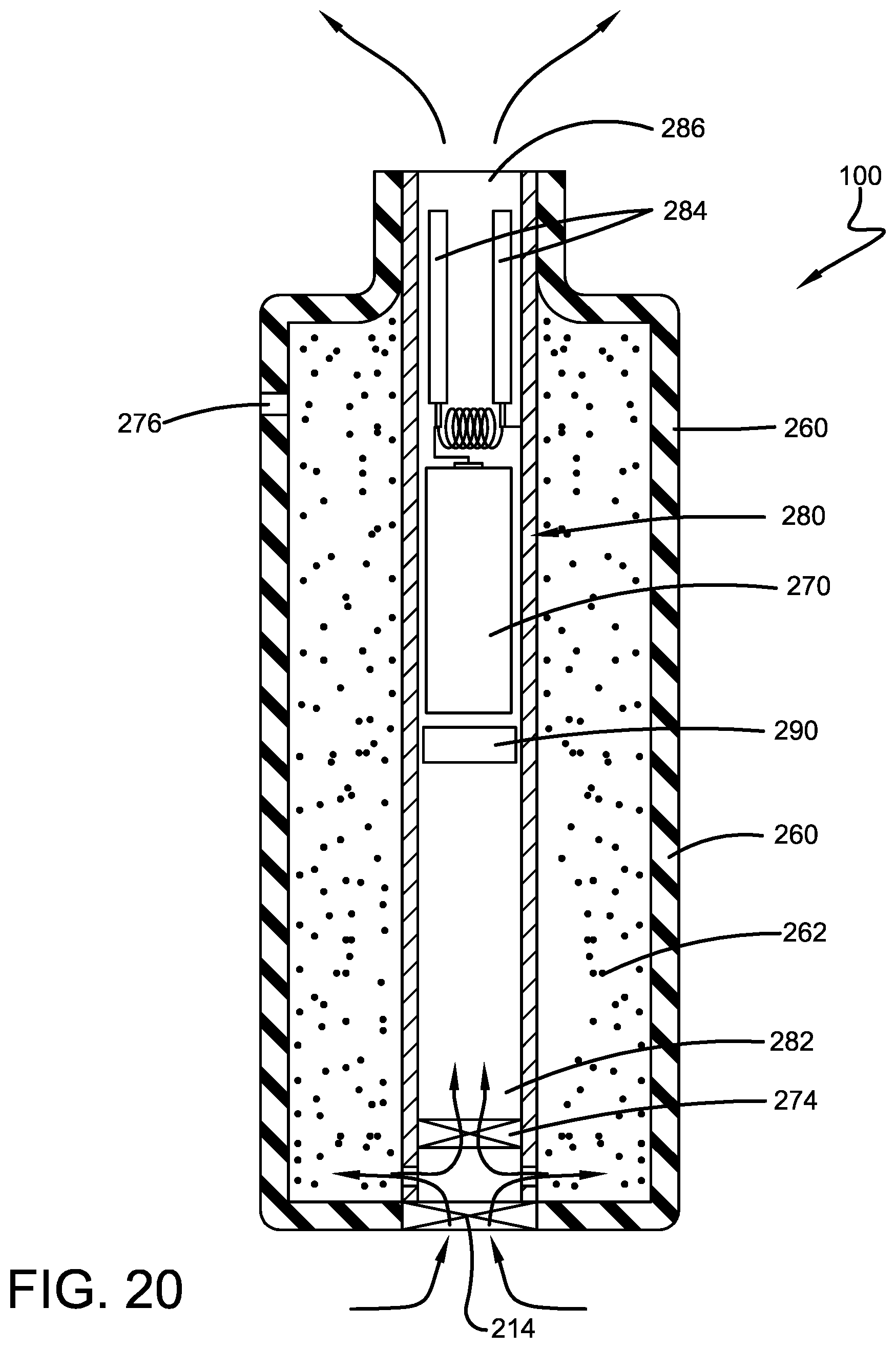 Patent US12310352 Figure 16 – Device for creating and distributing vaporized scent