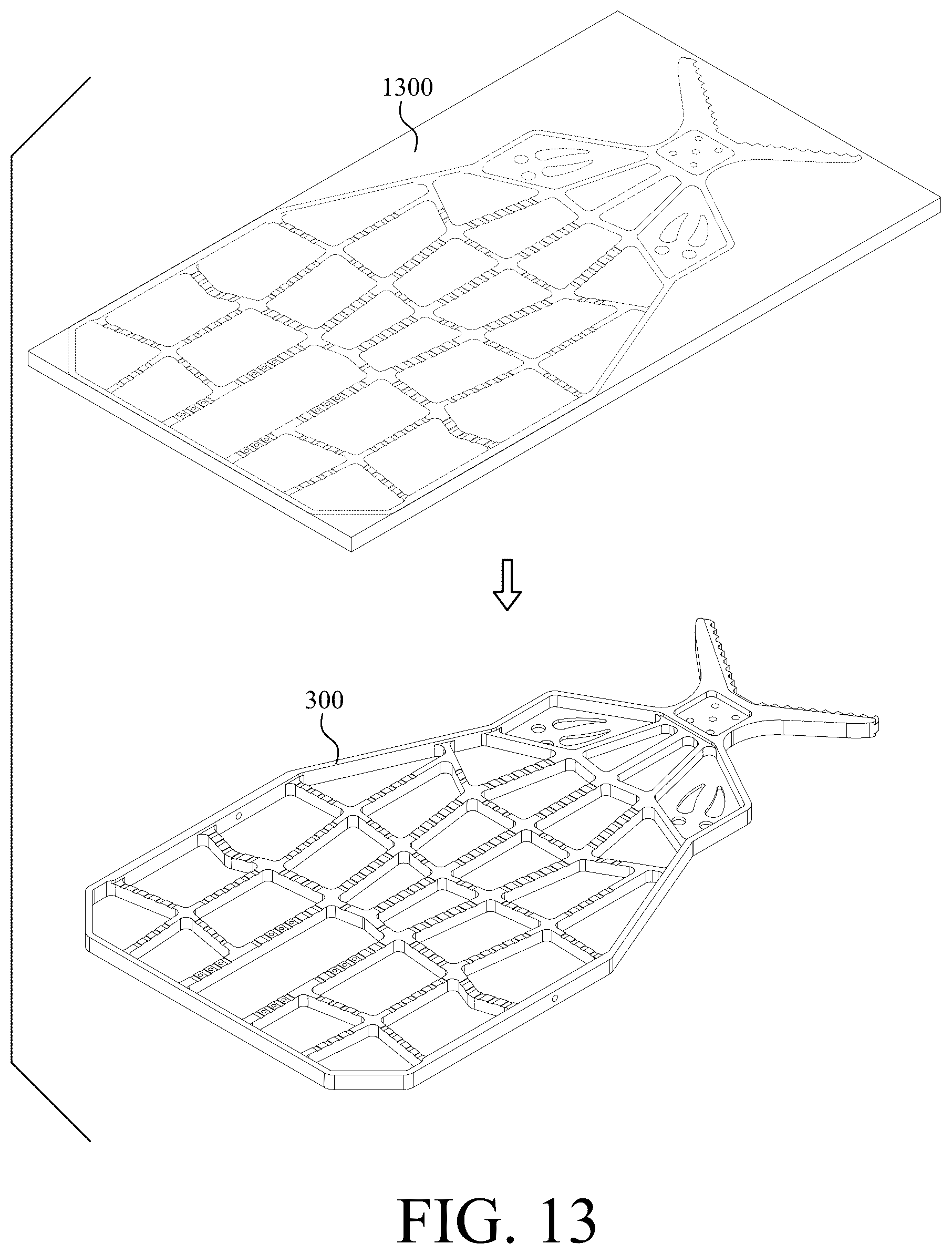 Patent US12310353 Figure 14 – Portable treestand and climbing stick system