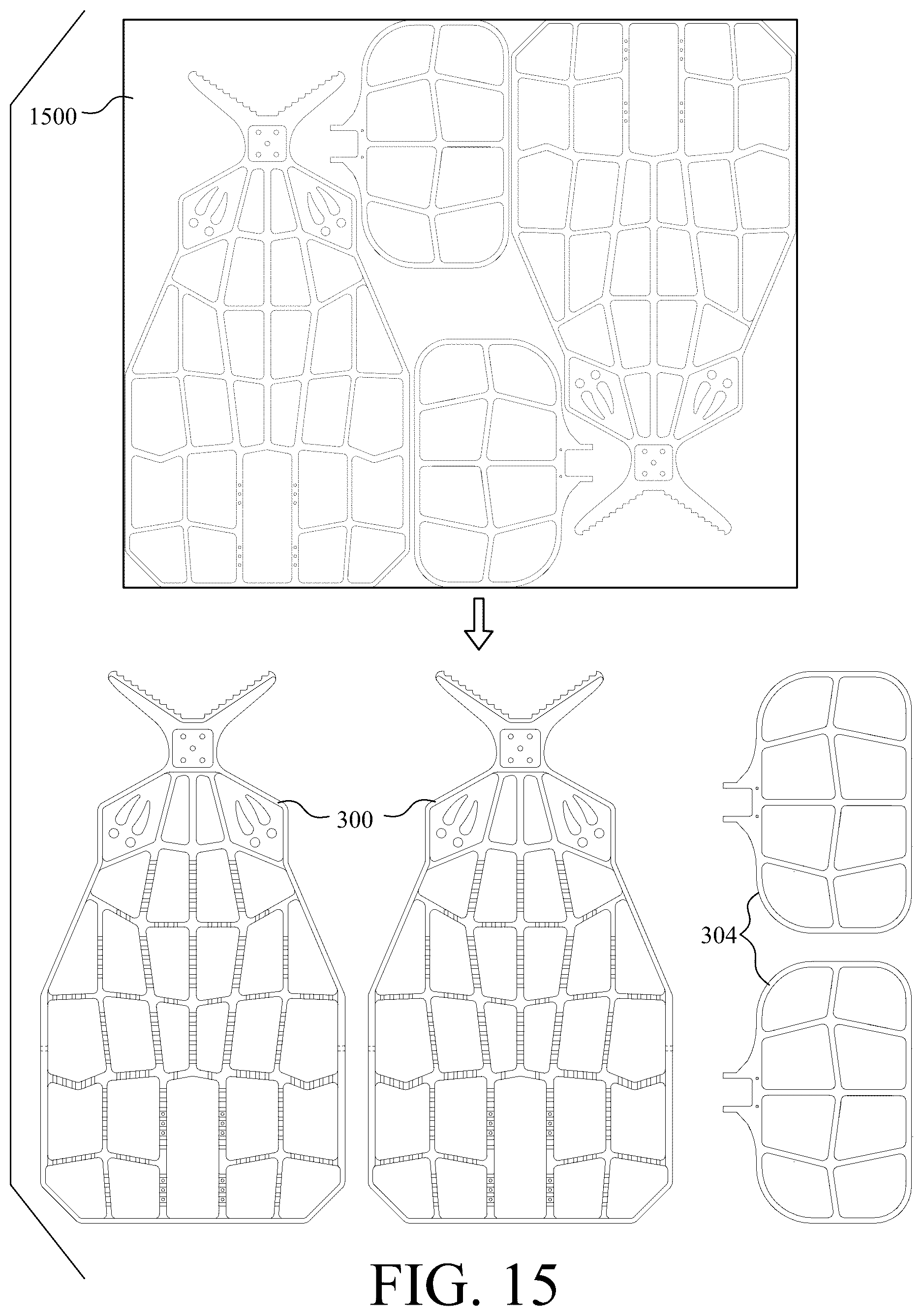 Patent US12310353 Figure 16 – Portable treestand and climbing stick system