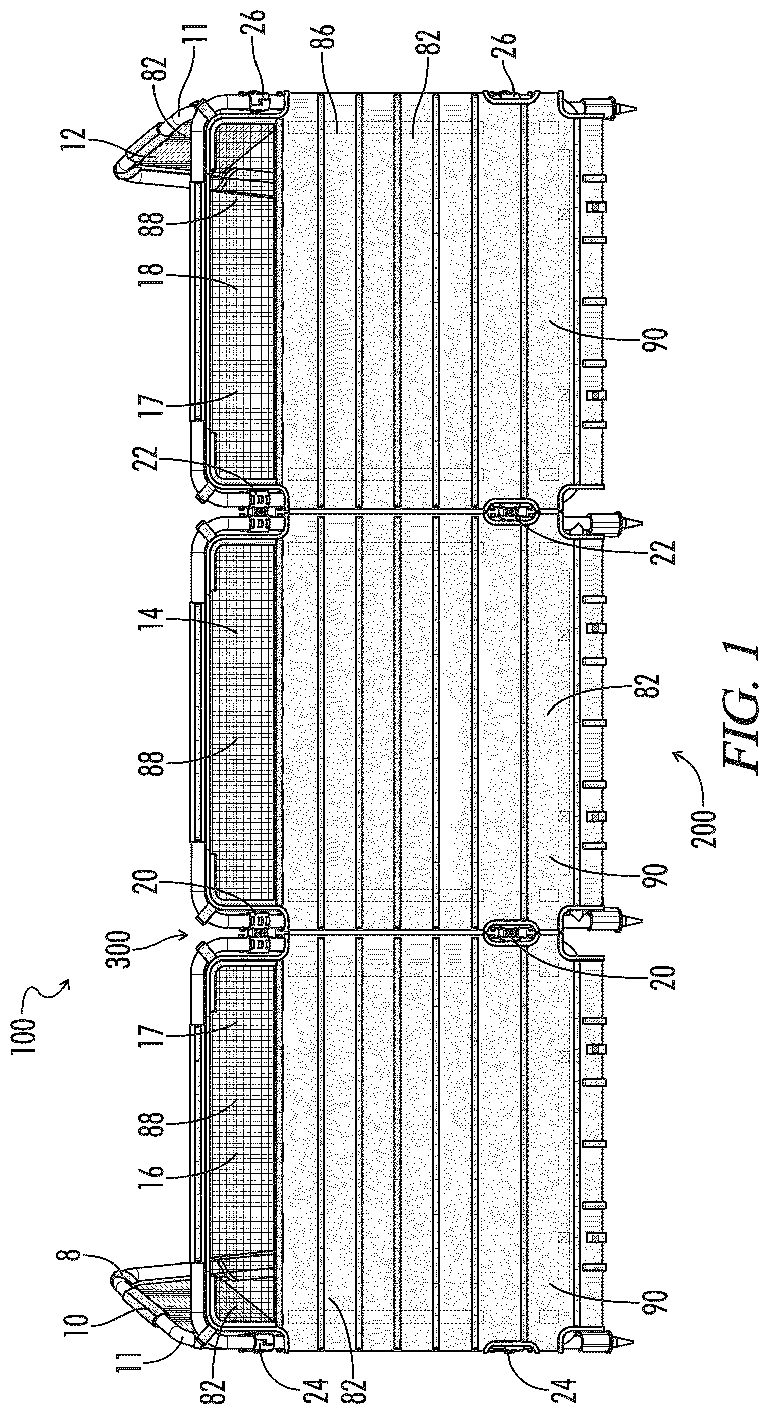 Patent US12310354 — Portable hunting blind — Figure 1
