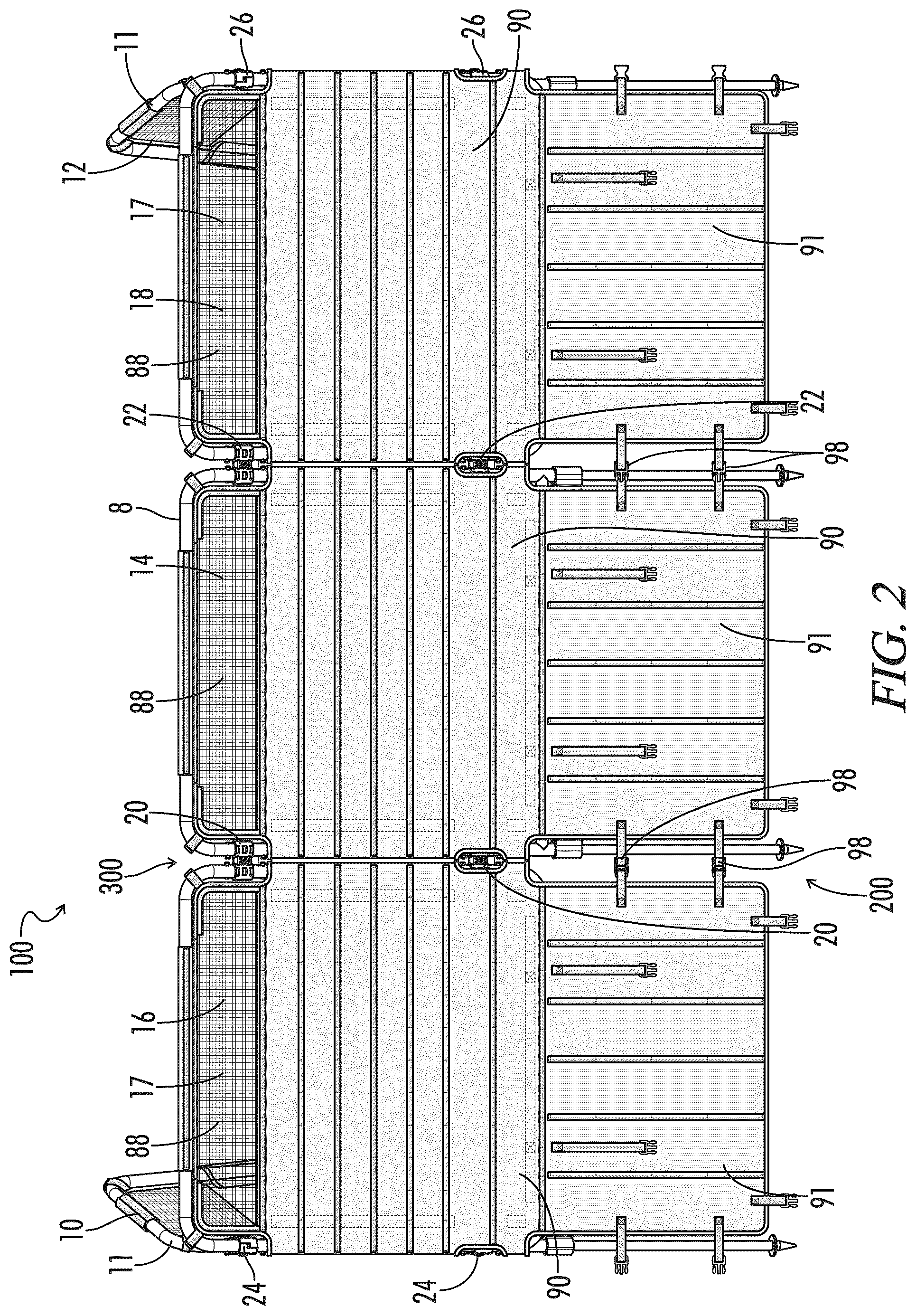 Patent US12310354 Figure 2 – Portable hunting blind