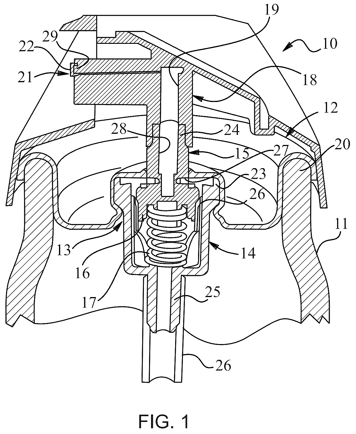 Patent US12310355 Figure 1 – Pest control spray