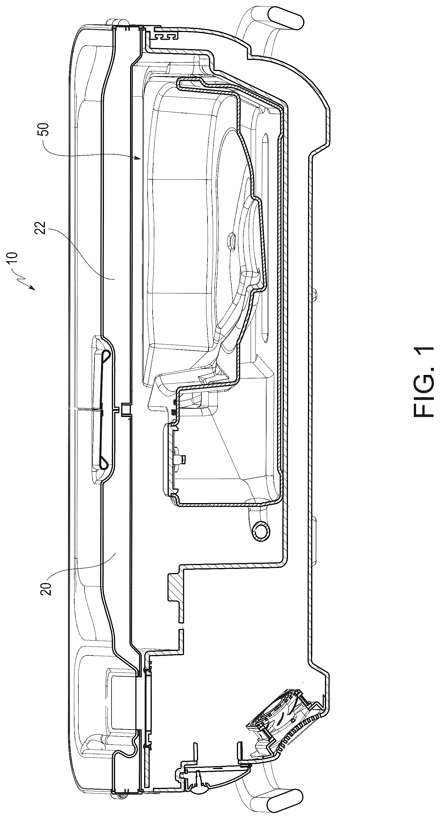 Patent US12310356 Figure 1 – Organ container with oxygenation option