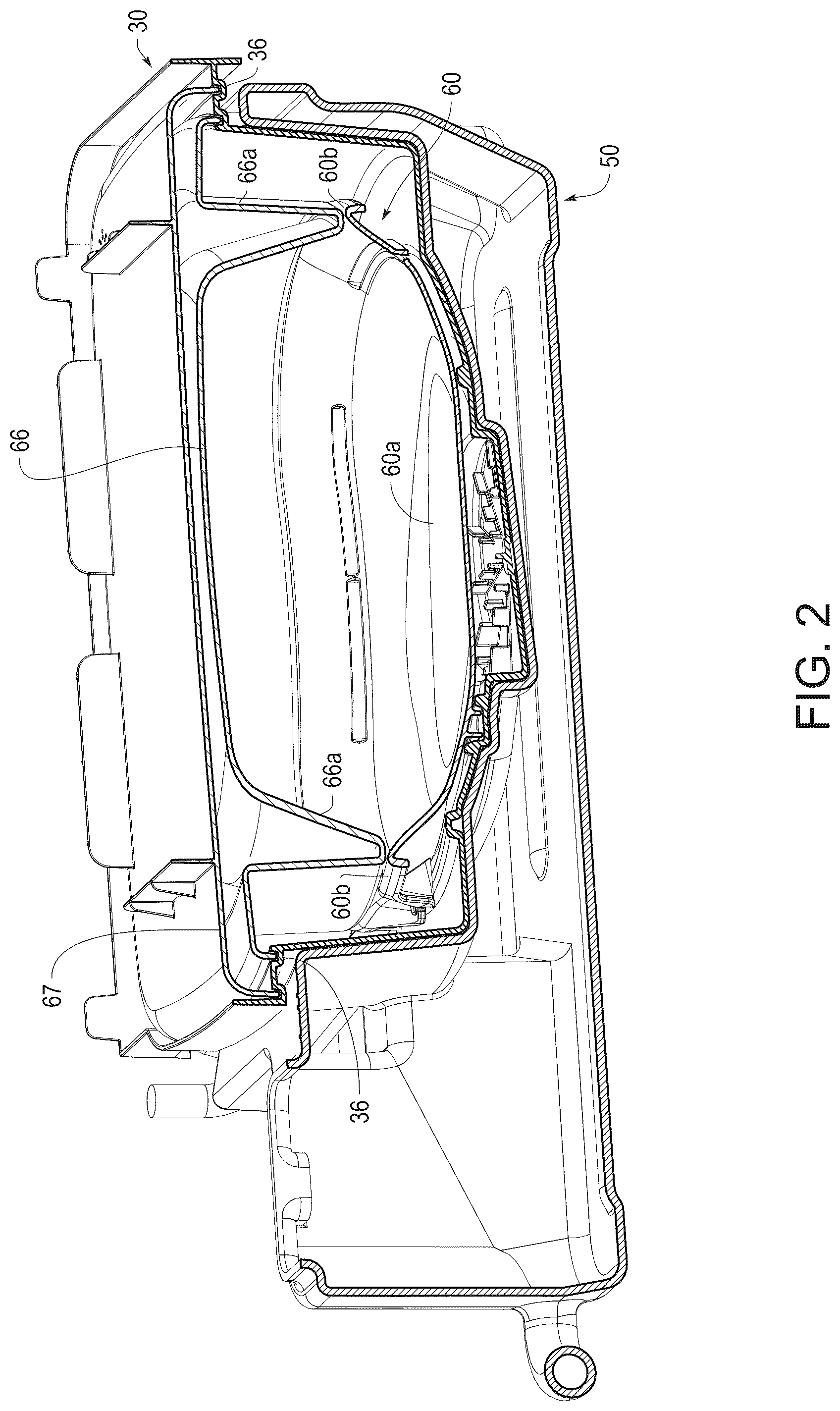 Patent US12310356 Figure 2 – Organ container with oxygenation option