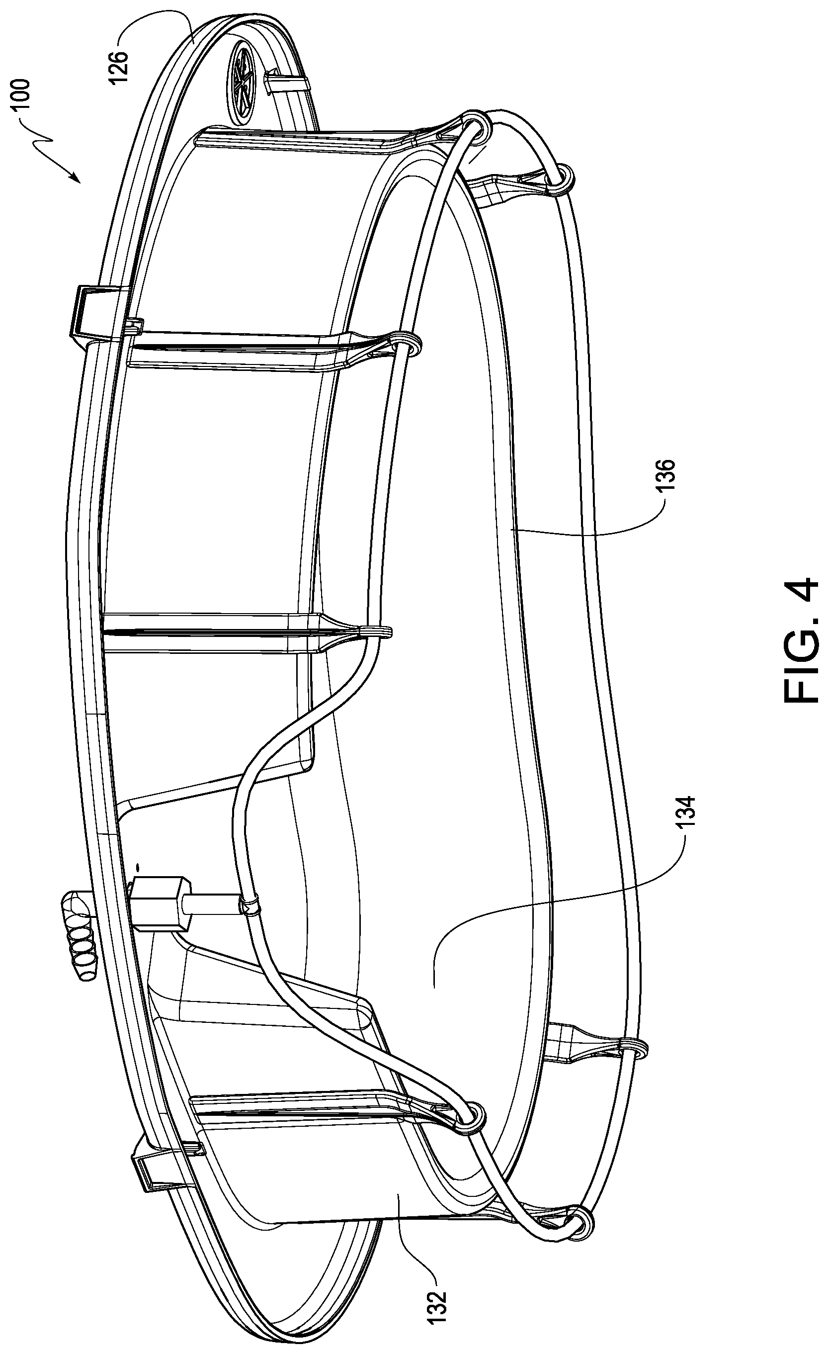 Patent US12310356 Figure 4 – Organ container with oxygenation option