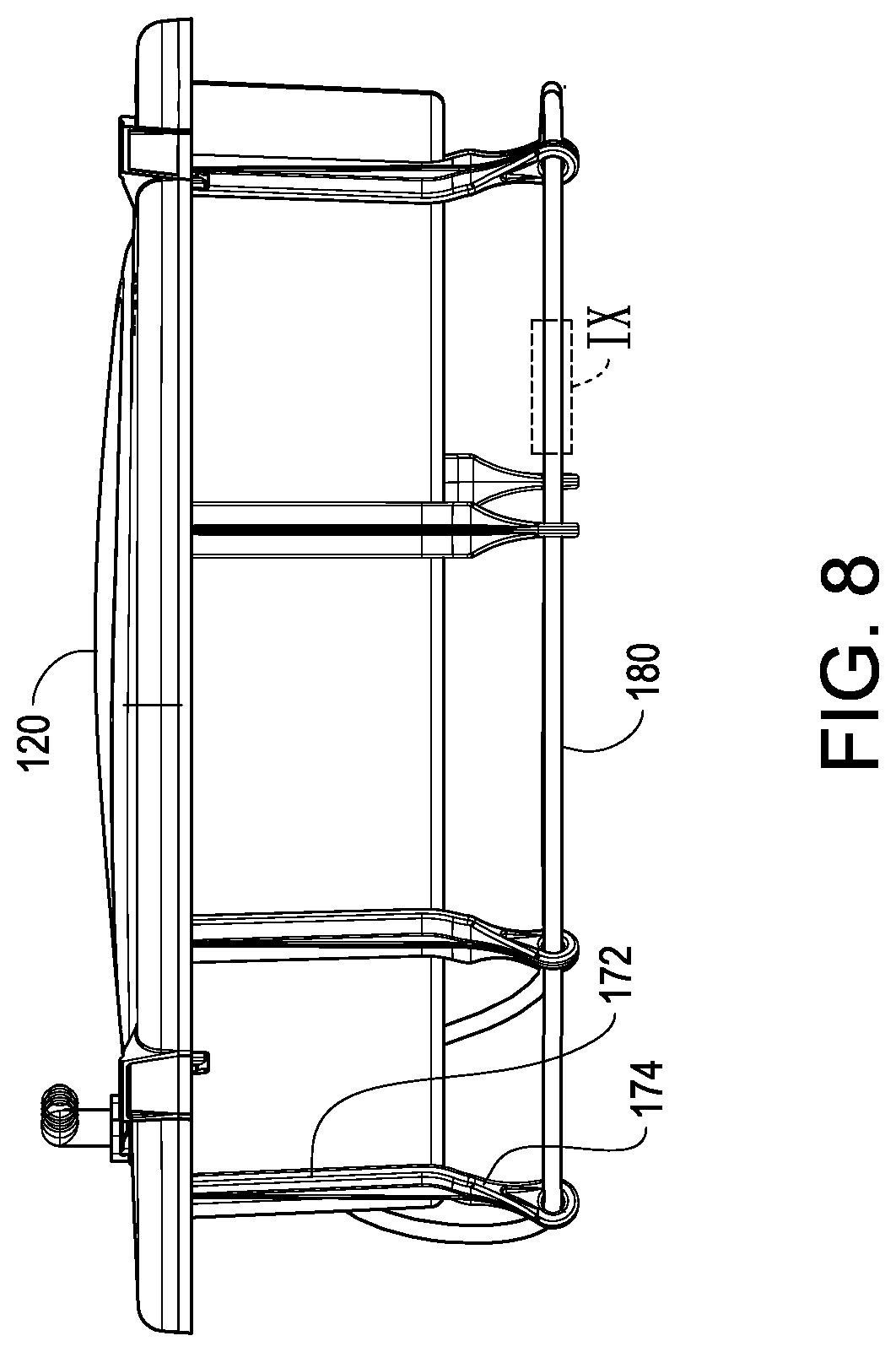 Patent US12310356 Figure 8 – Organ container with oxygenation option