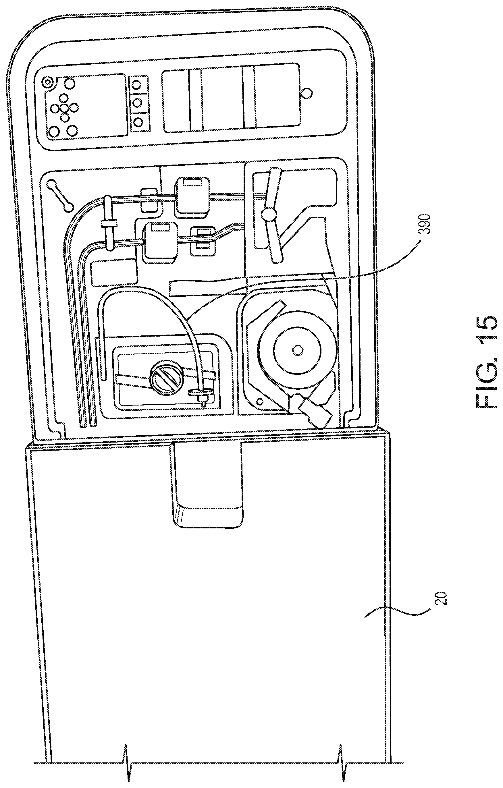 Patent US12310356 Figure 13 – Organ container with oxygenation option