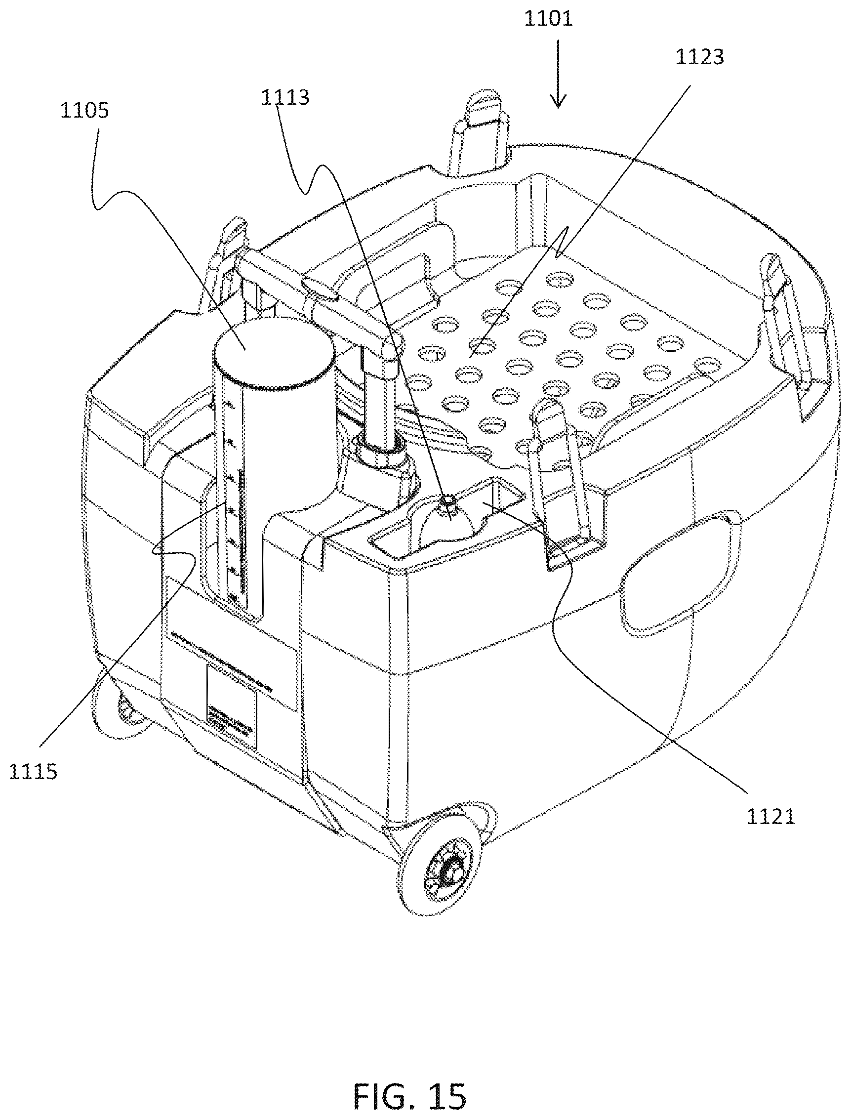 Patent US12310357 Figure 15 – Apparatus for tissue transport and preservation