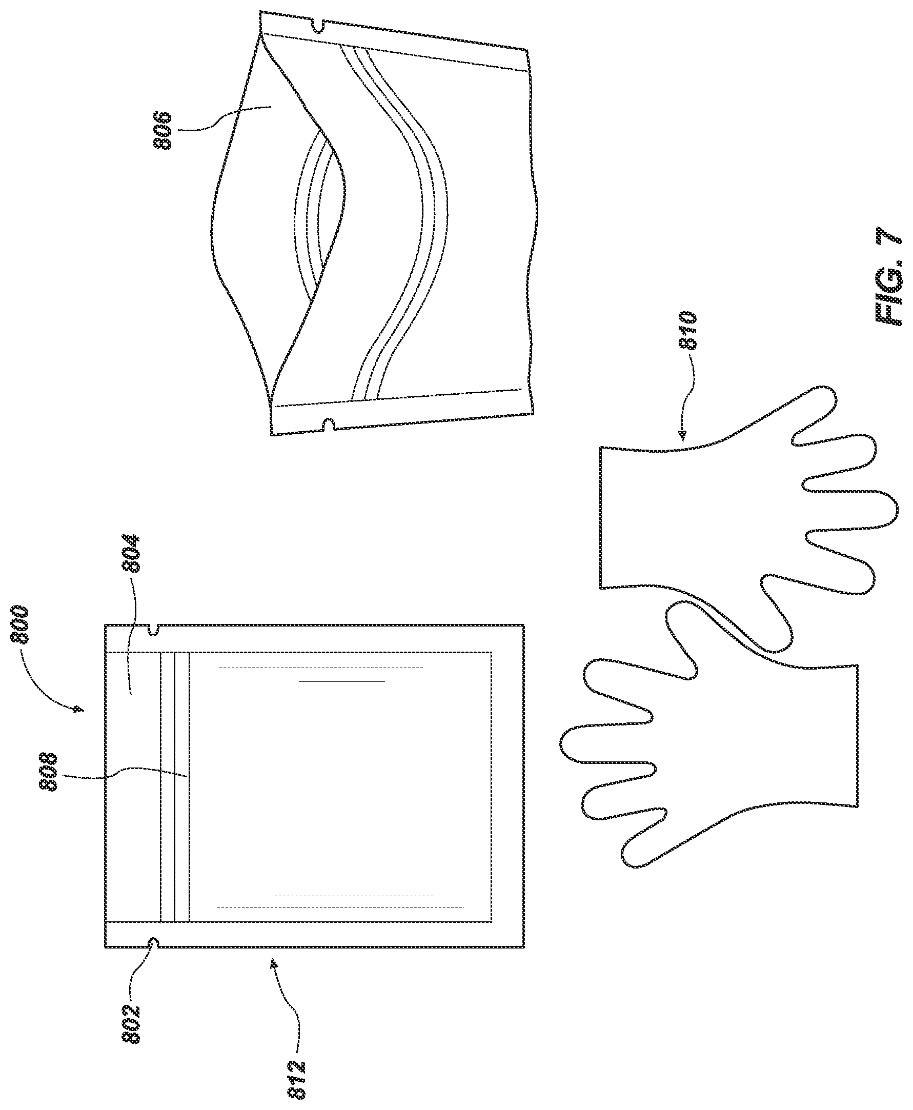Patent US12310359 Figure 7 – Insect repellent-infused disposable articles