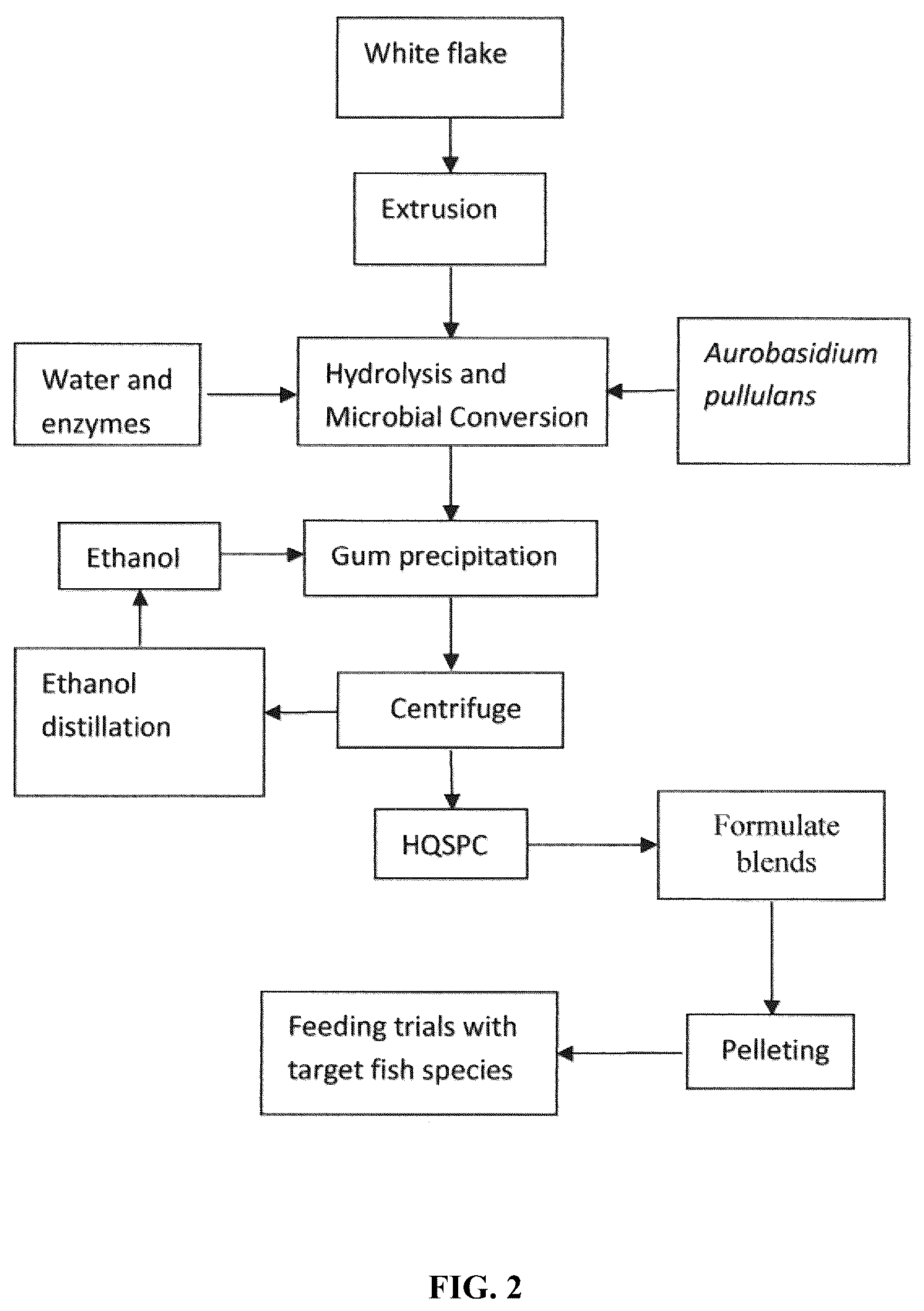 Patent US12310384 Figure 2 – Microbial-based process for high quality protein concentrate