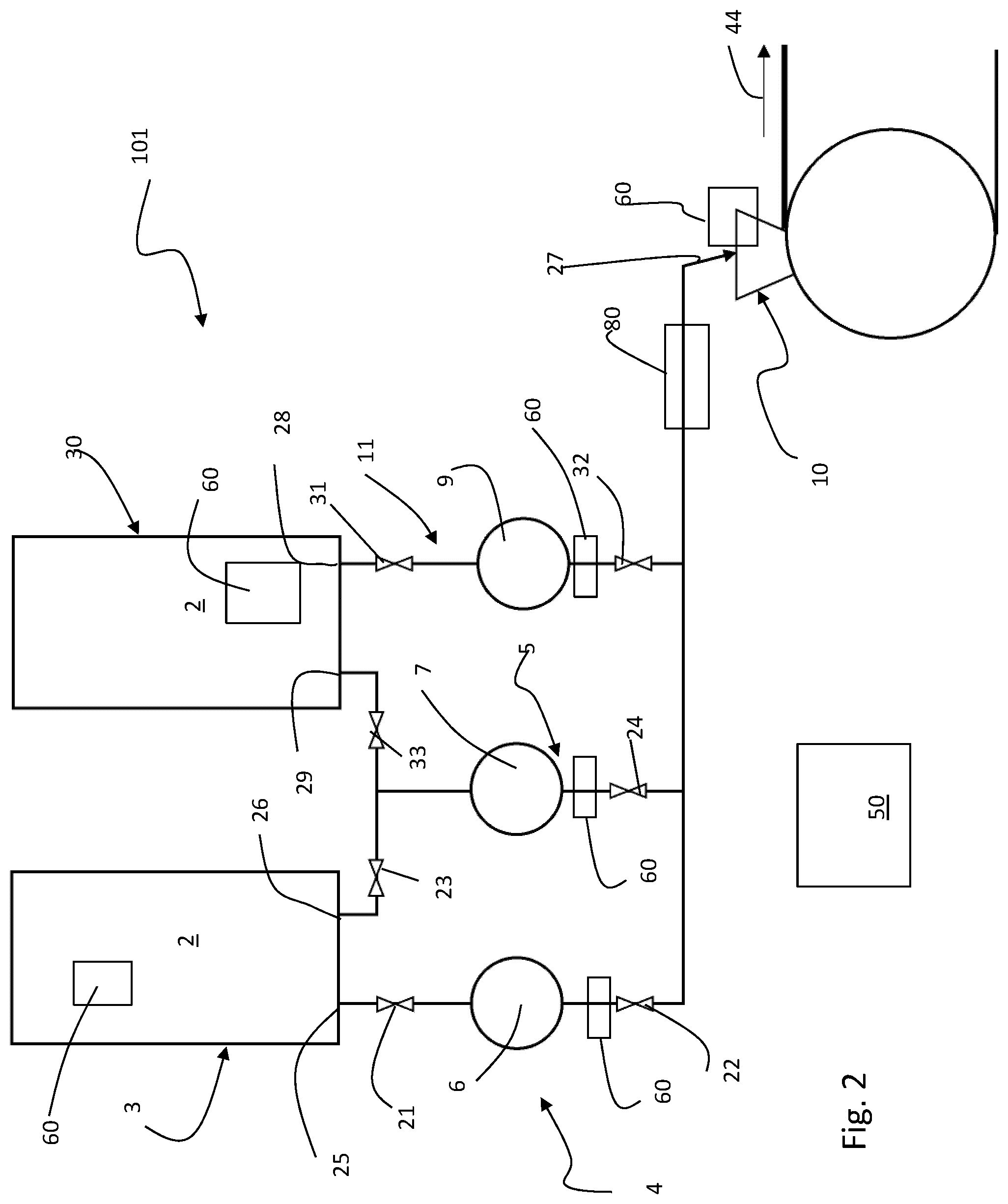 Patent US12310397 Figure 2 – Method and apparatus to cast a sheet of material containing alkaloids