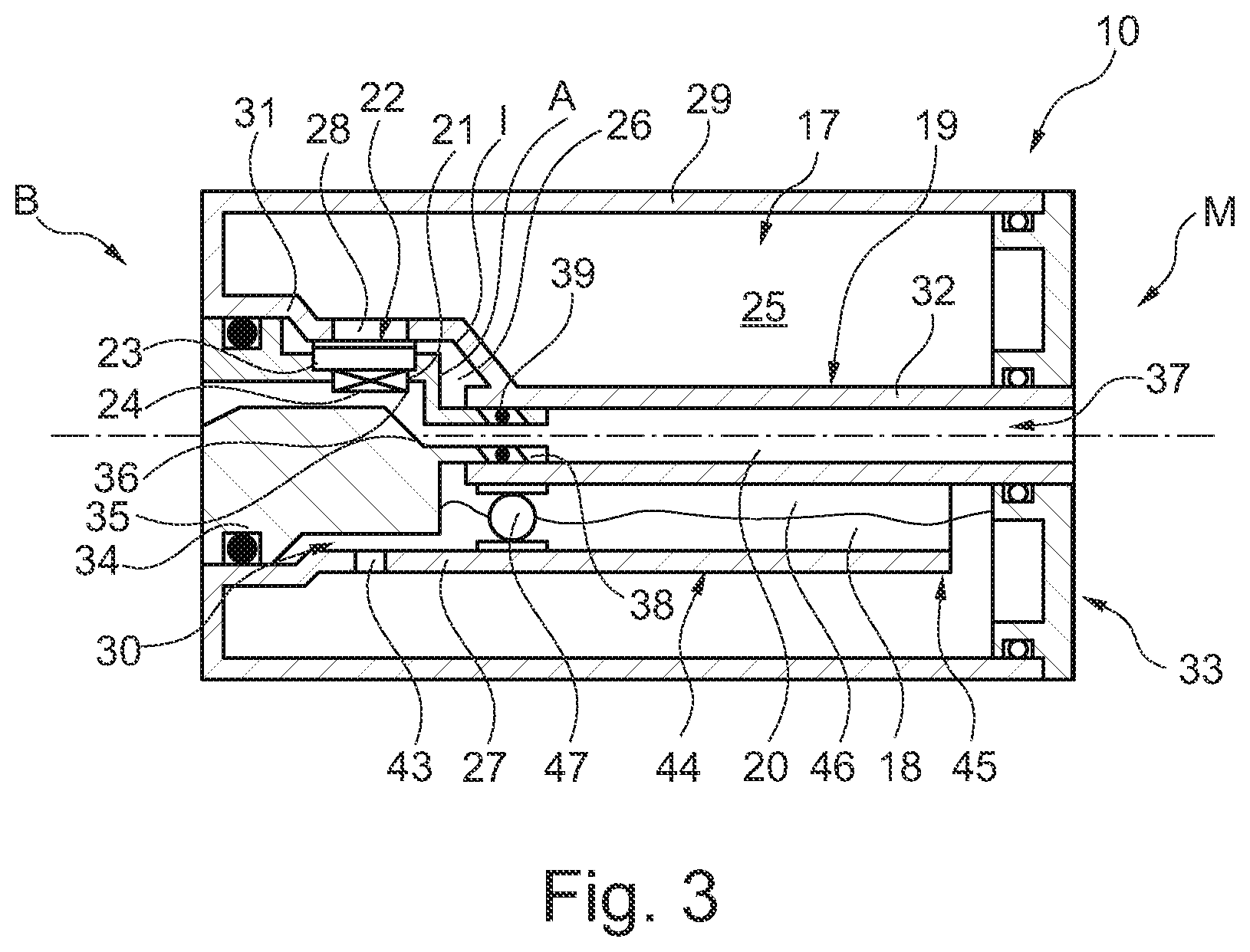 Patent US12310401 Figure 3 – Vaporizer cartridge and inhaler comprising such a vaporizer cartridge
