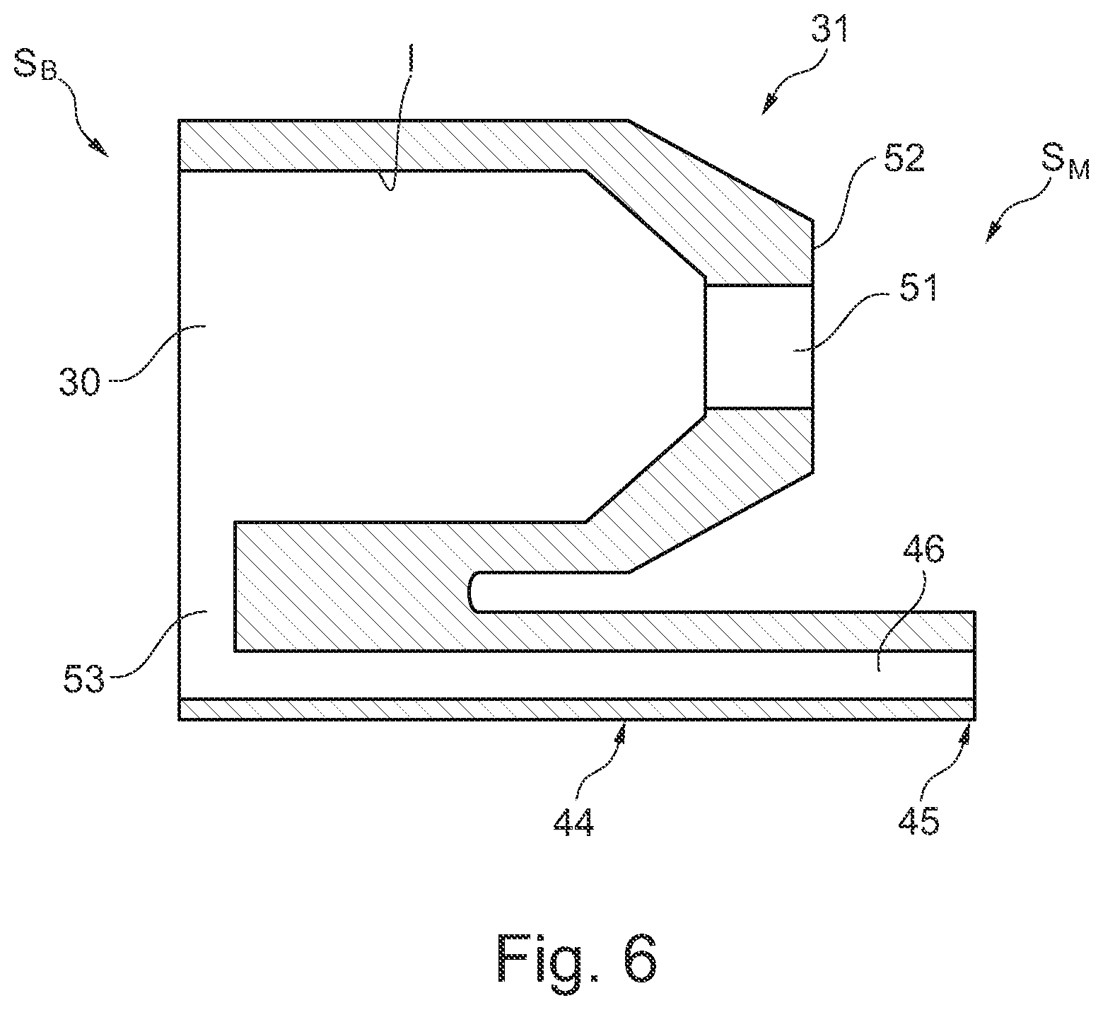 Patent US12310401 Figure 6 – Vaporizer cartridge and inhaler comprising such a vaporizer cartridge