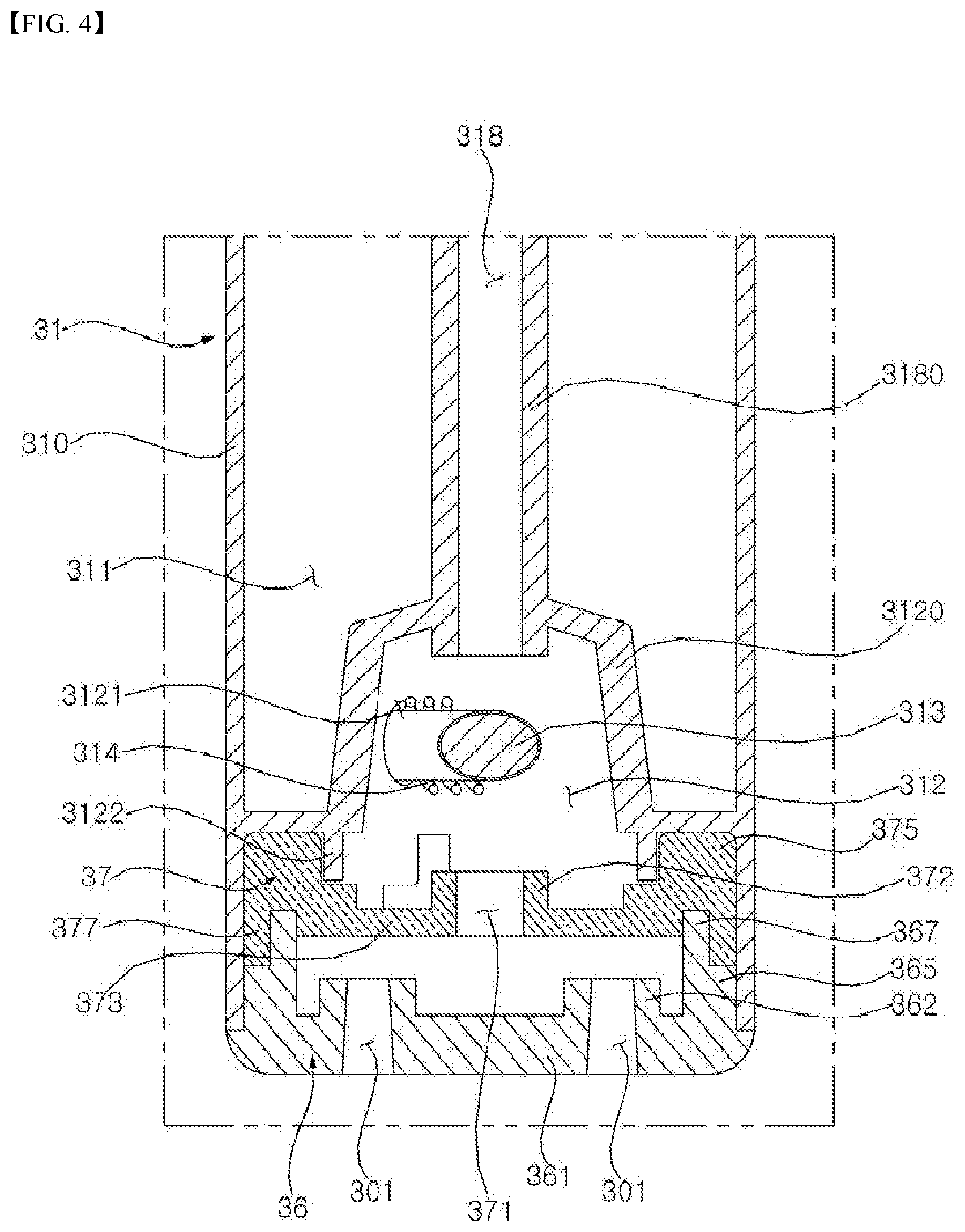Patent US12310402 Figure 4 – Aerosol-generating device