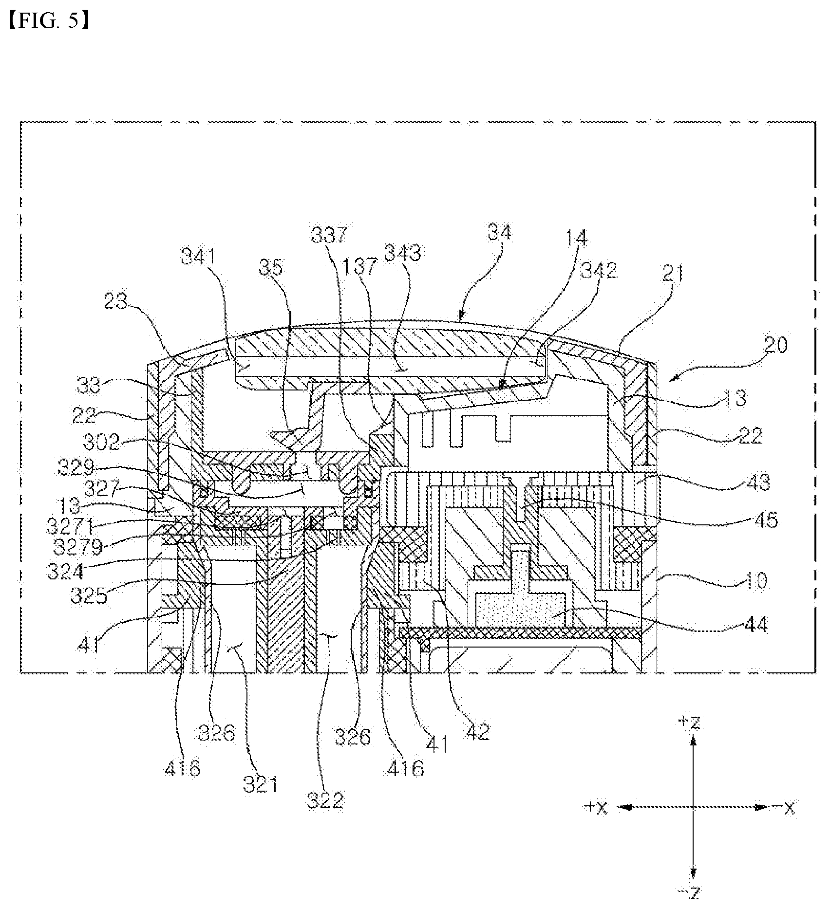 Patent US12310402 Figure 5 – Aerosol-generating device