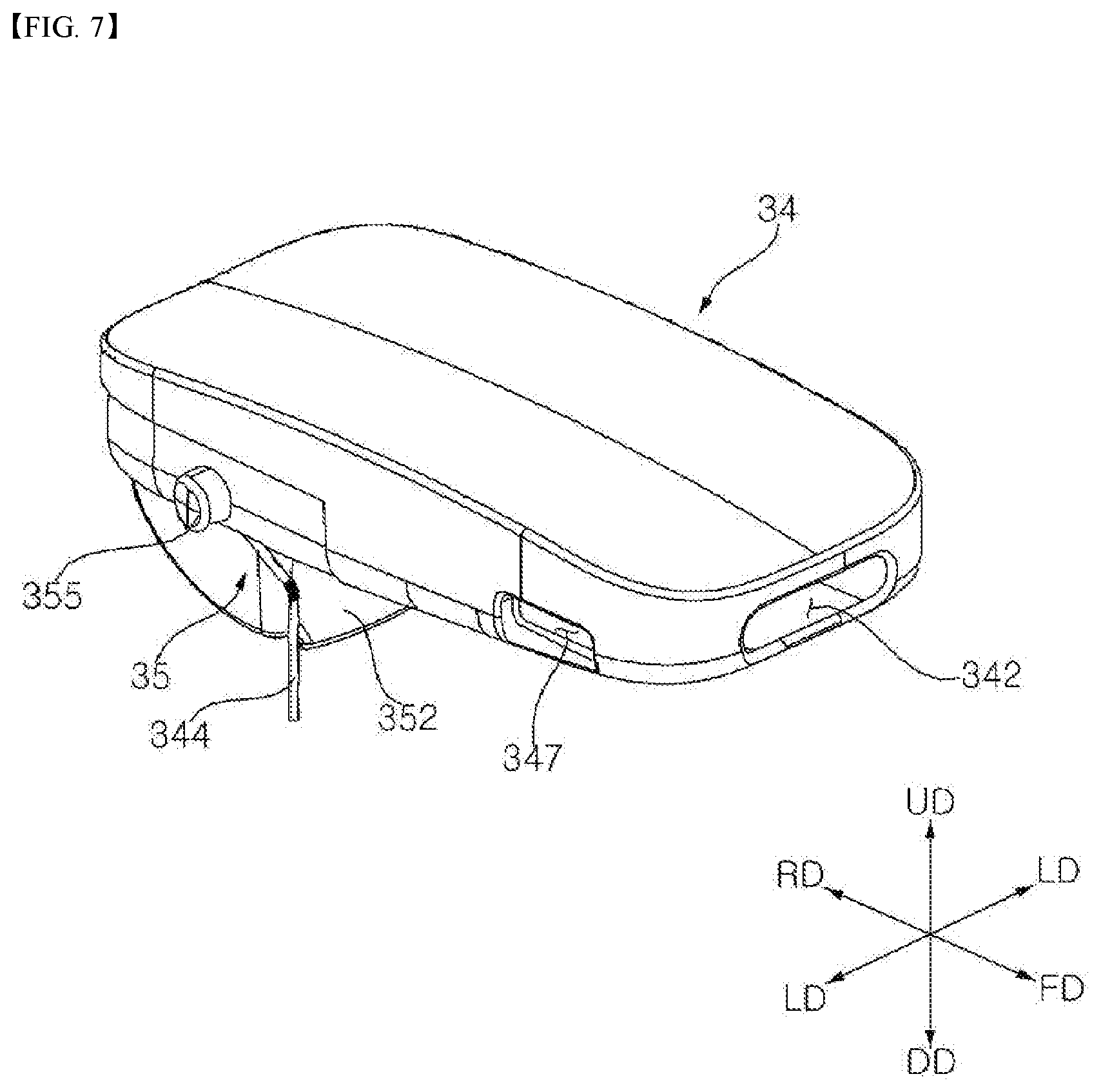 Patent US12310402 Figure 7 – Aerosol-generating device