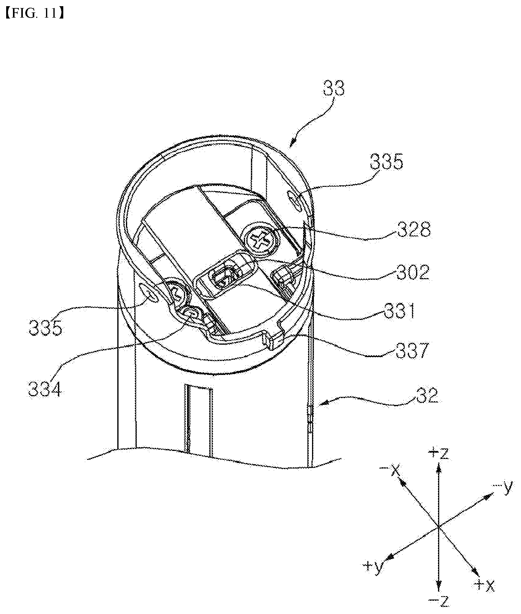 Patent US12310402 Figure 11 – Aerosol-generating device