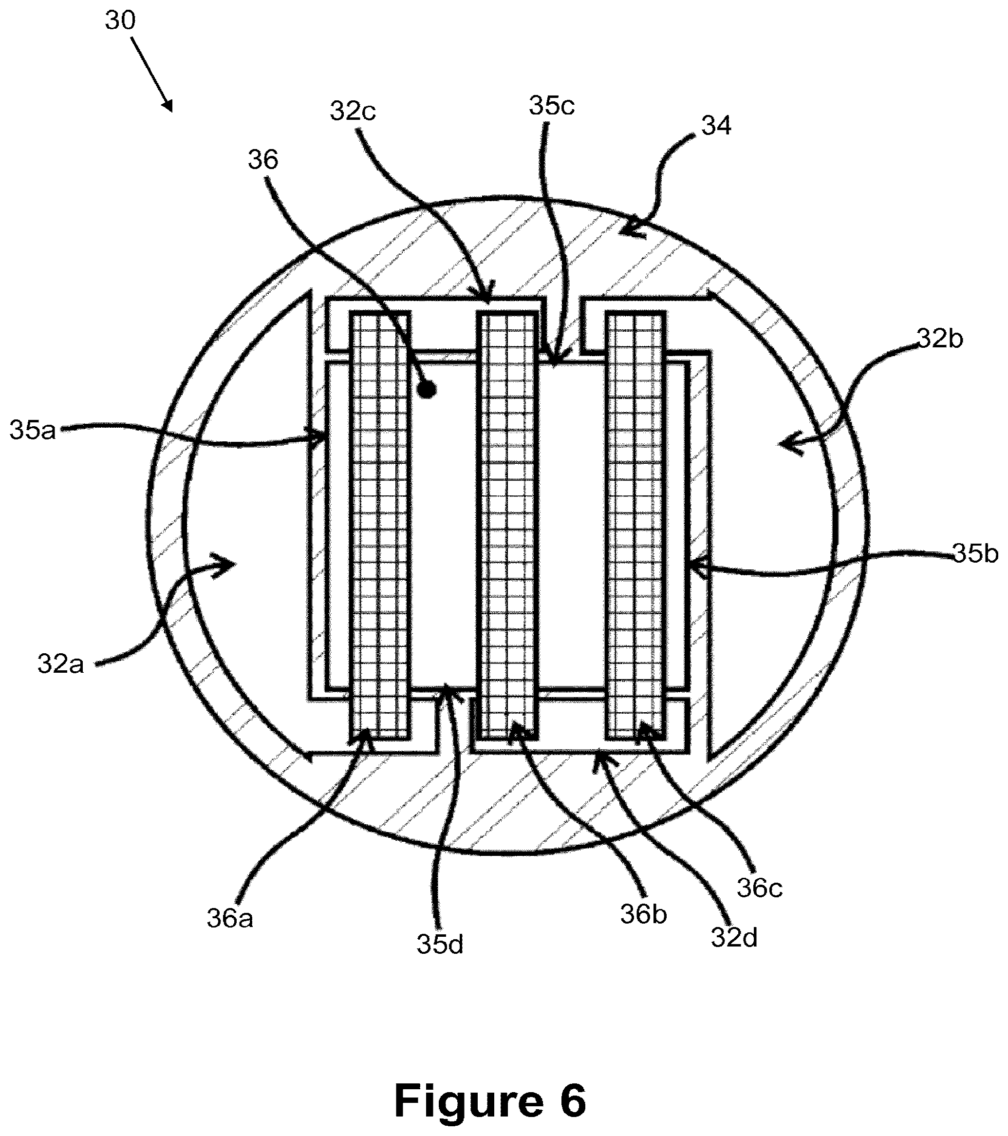 Patent US12310403 Figure 6 – Cartridge for an aerosol-generating system