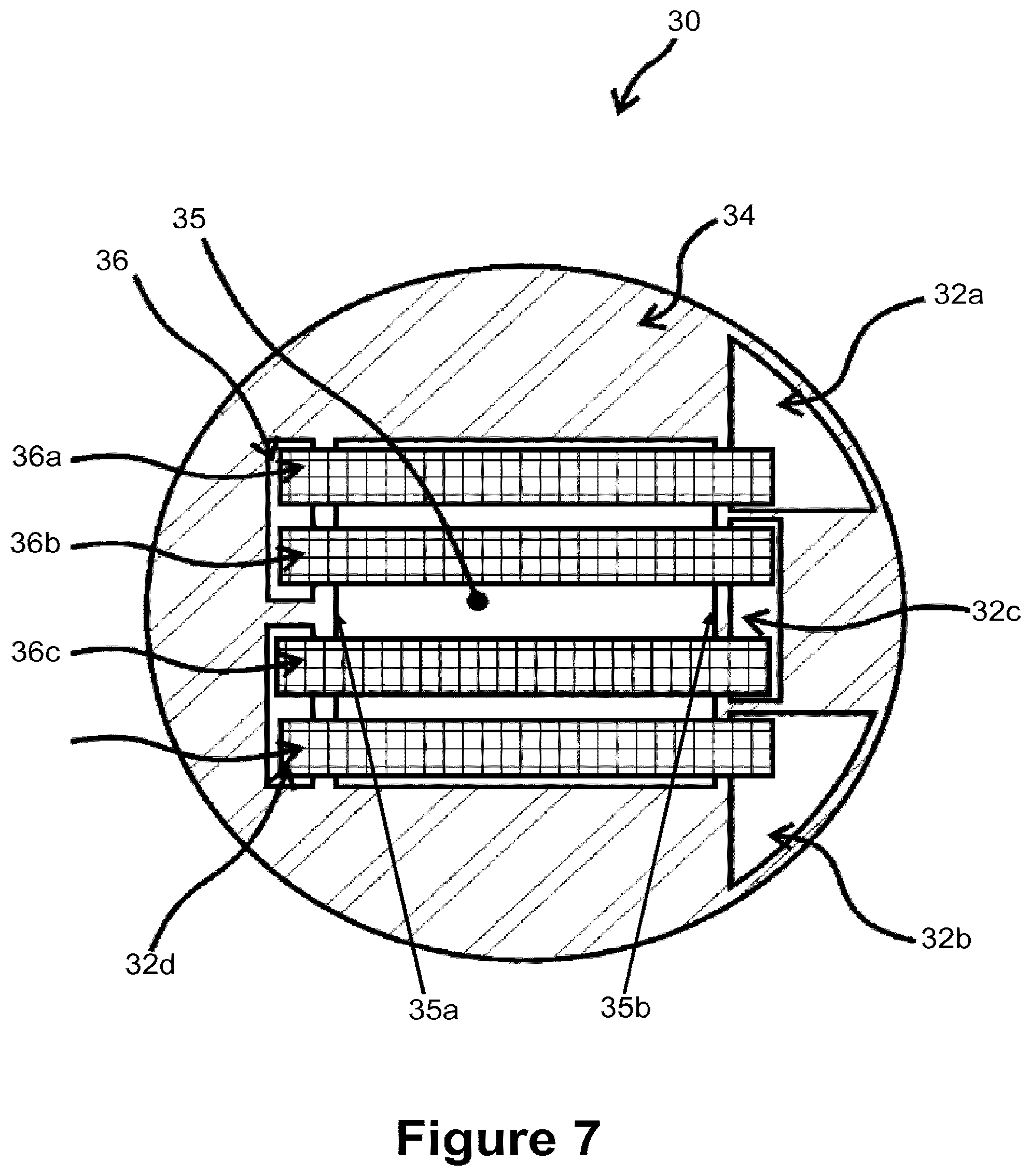 Patent US12310403 Figure 7 – Cartridge for an aerosol-generating system