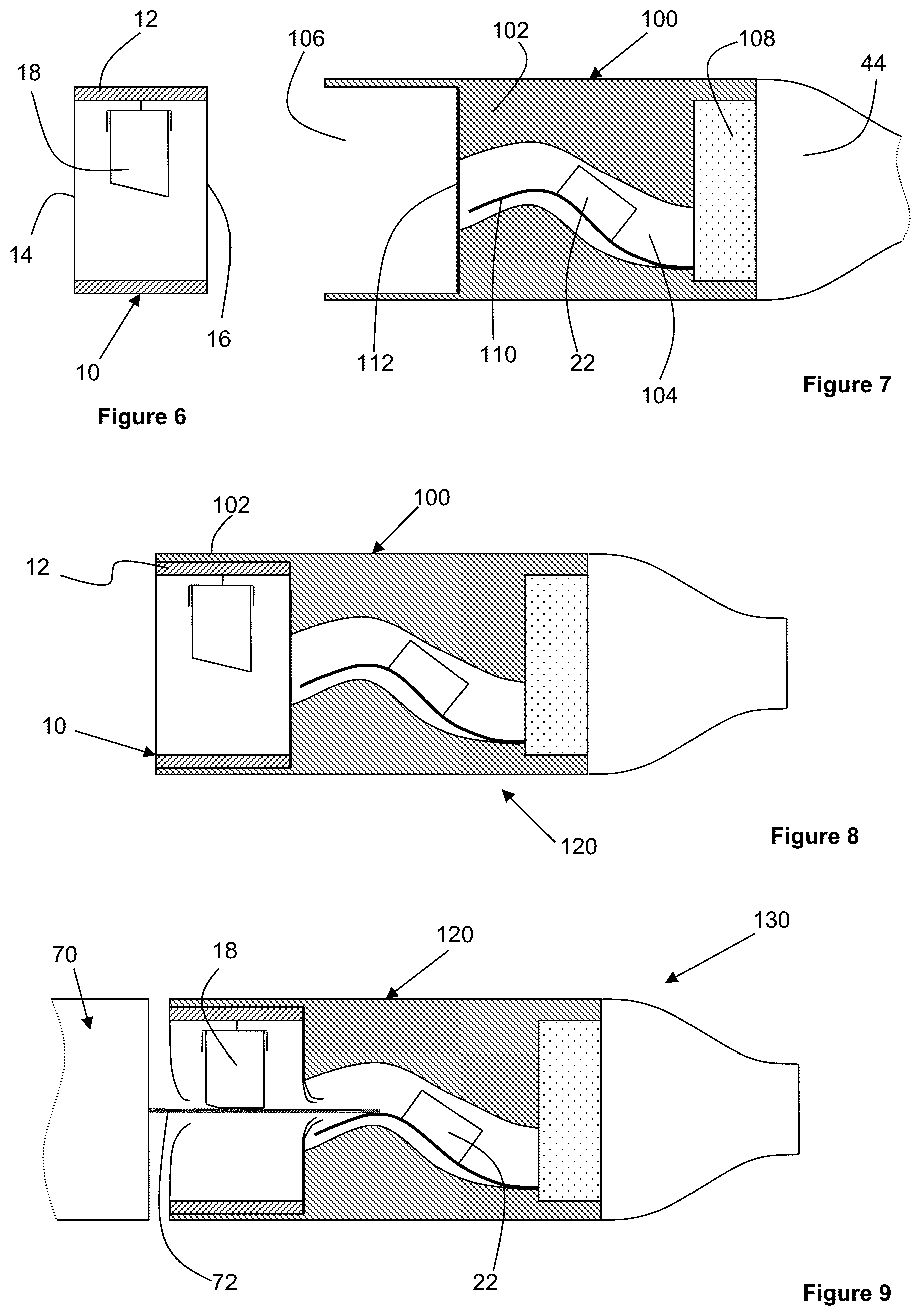 Patent US12310404 Figure 3 – Aerosol-generating system comprising integrated piercing element