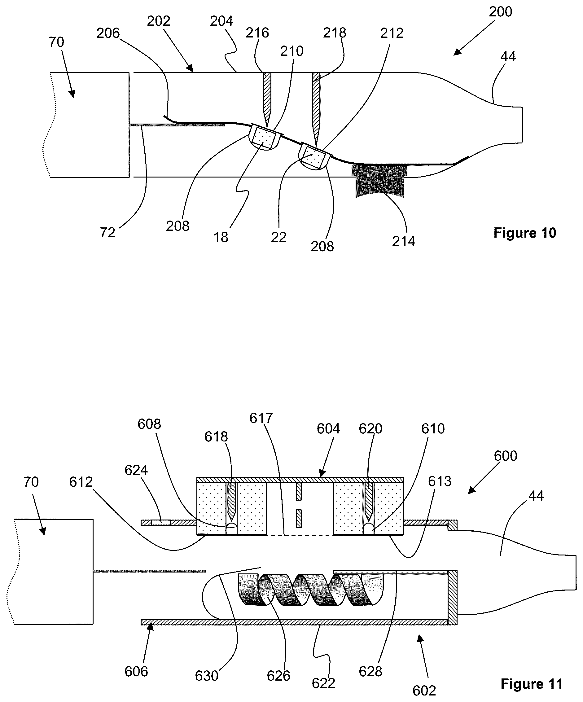 Patent US12310404 Figure 4 – Aerosol-generating system comprising integrated piercing element