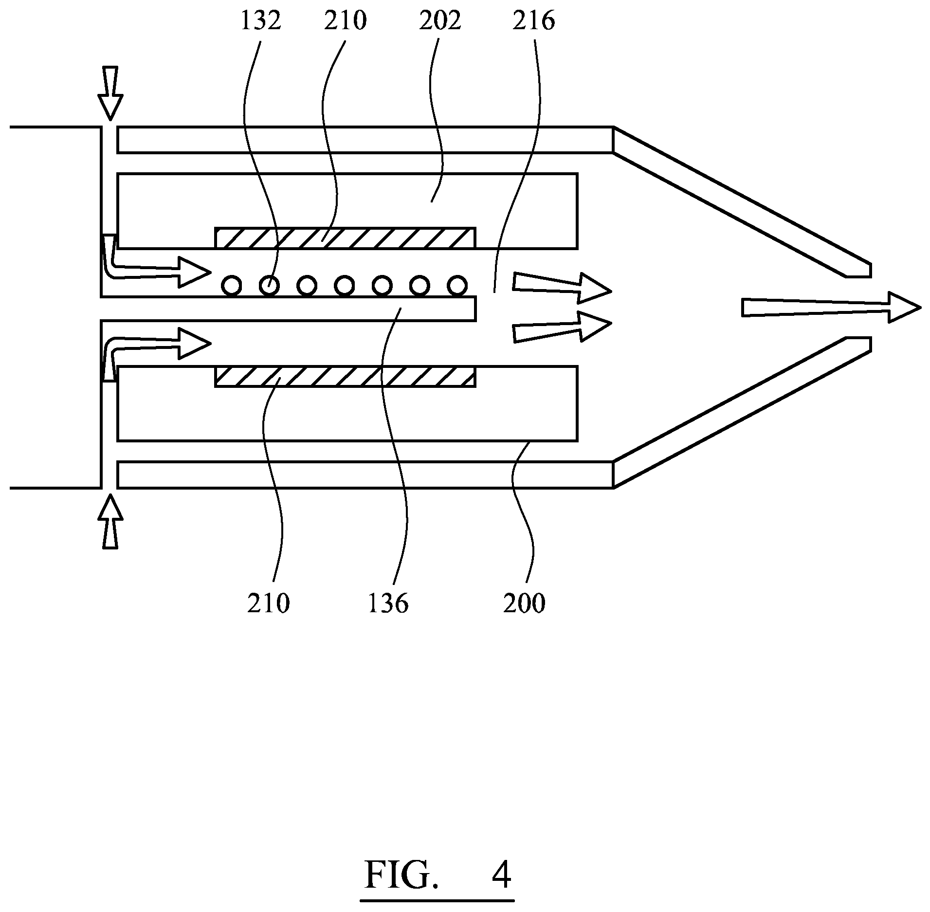 Patent US12310407 Figure 3 – Aerosol-generating system comprising a cartridge with an internal air flow passage