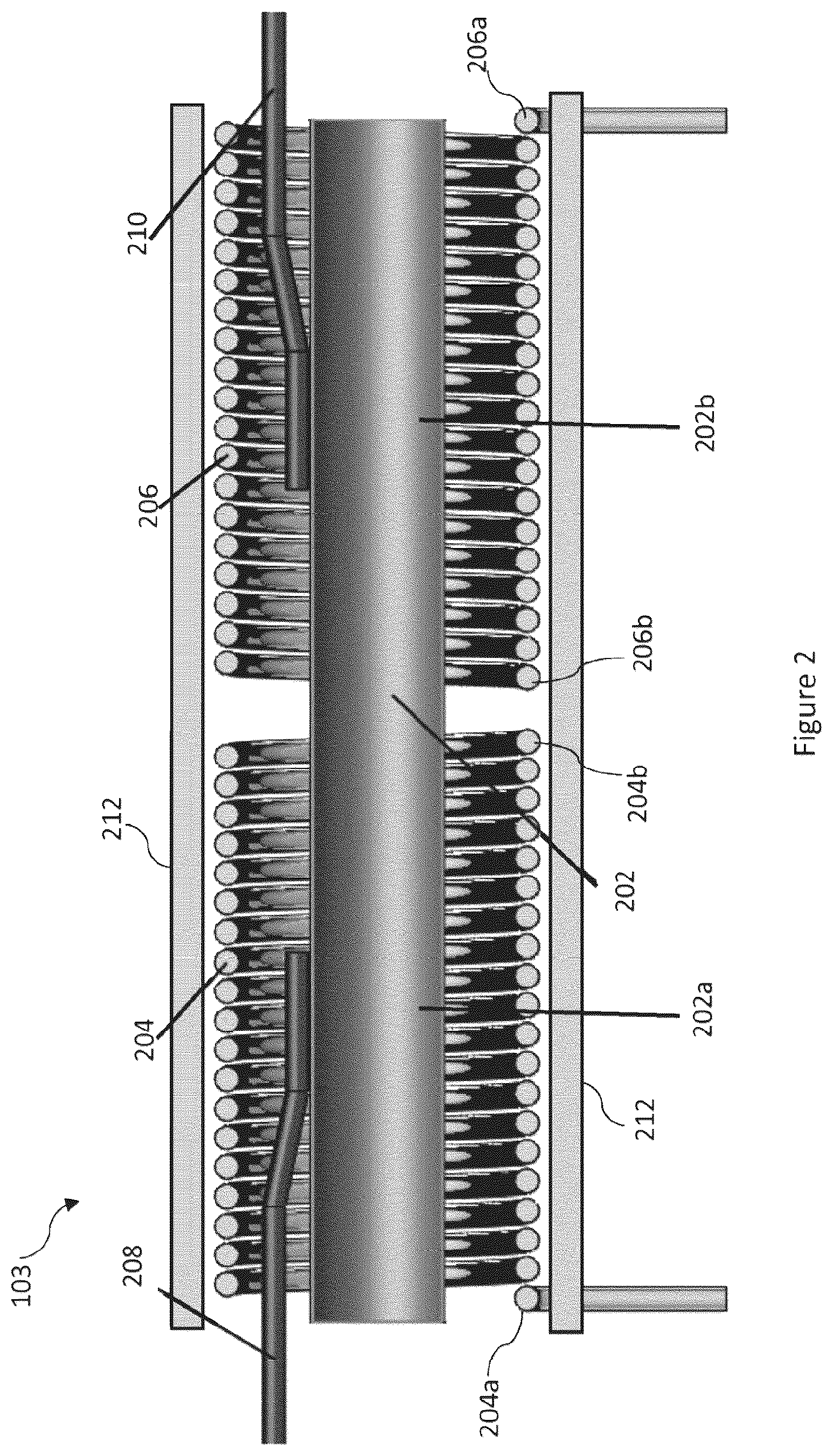 Patent US12310410 Figure 2 – Inductive heating arrangement