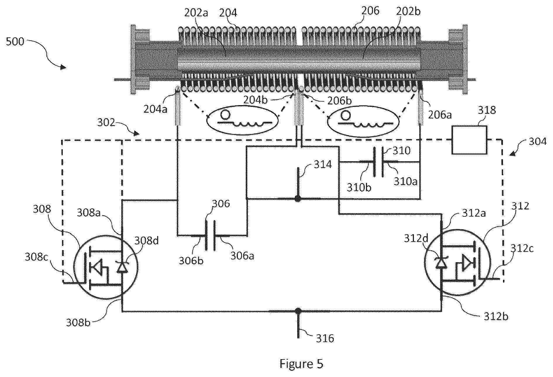 Patent US12310410 Figure 5 – Inductive heating arrangement
