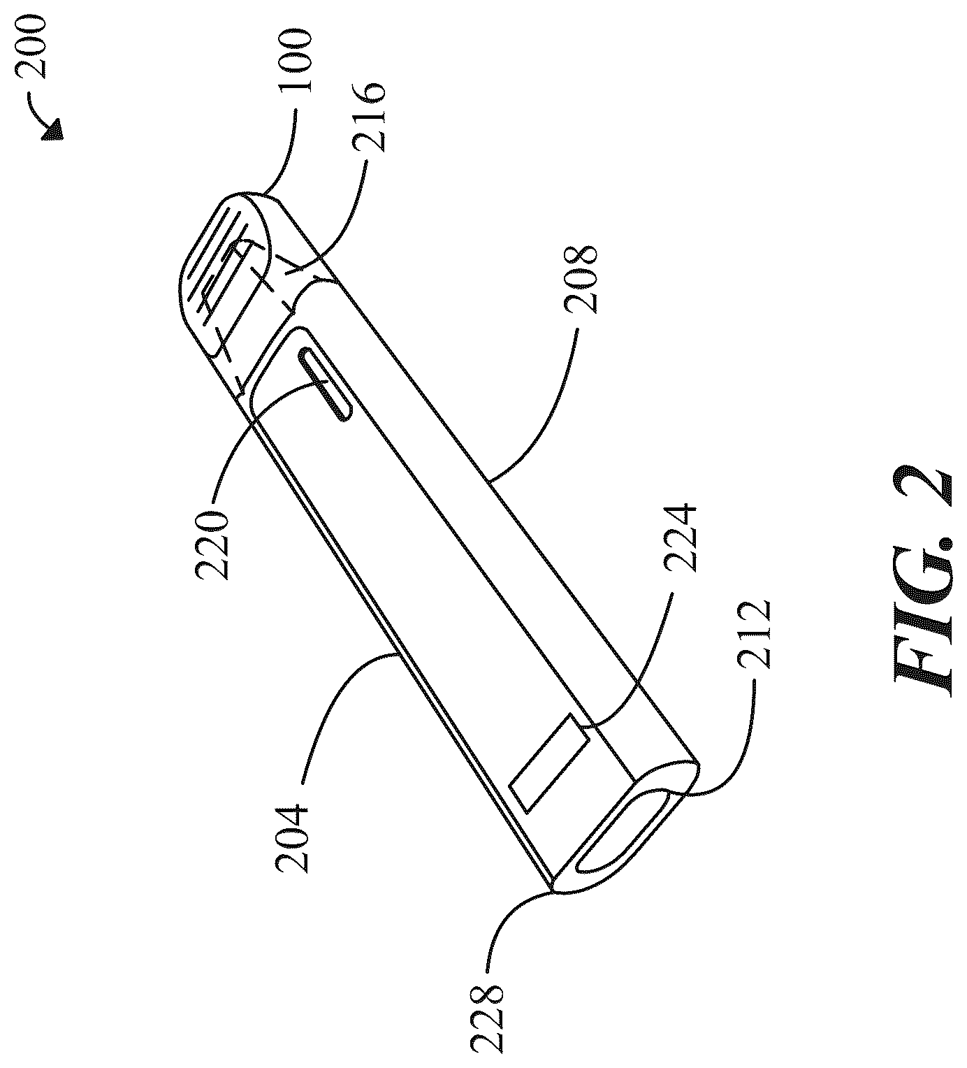 Patent US12310411 Figure 2 – Ridged mouthpiece for aerosol delivery devices