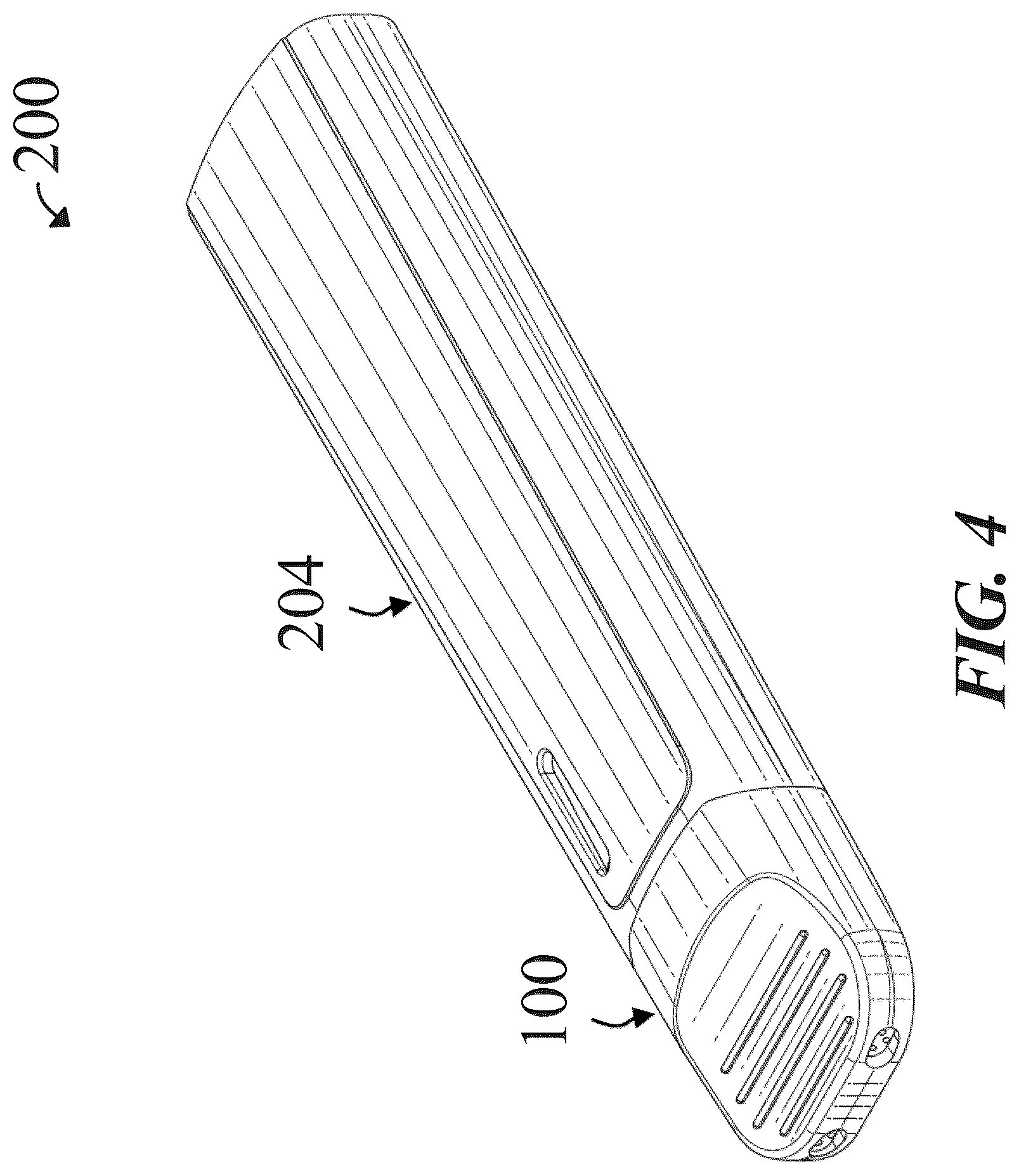 Patent US12310411 Figure 8 – Ridged mouthpiece for aerosol delivery devices