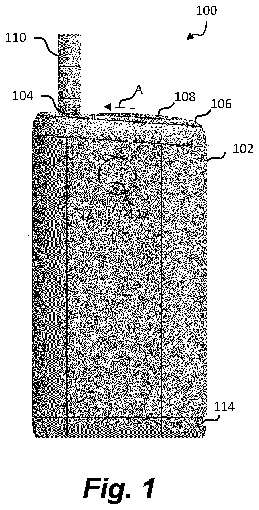 Patent US12310417 Figure 1 – Apparatus for aerosol generating device having heating control circuit heating based on temperature of the heater or heaters