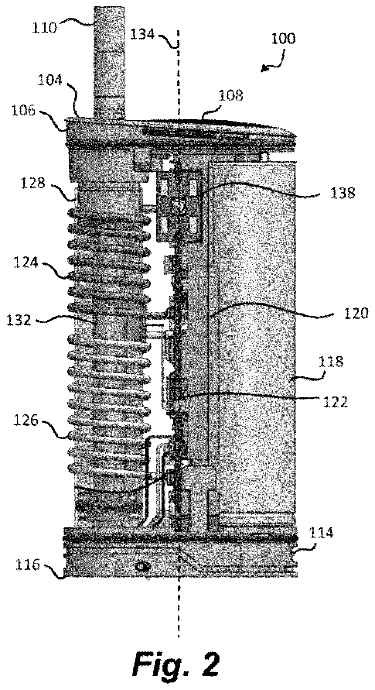 Patent US12310417 Figure 2 – Apparatus for aerosol generating device having heating control circuit heating based on temperature of the heater or heaters