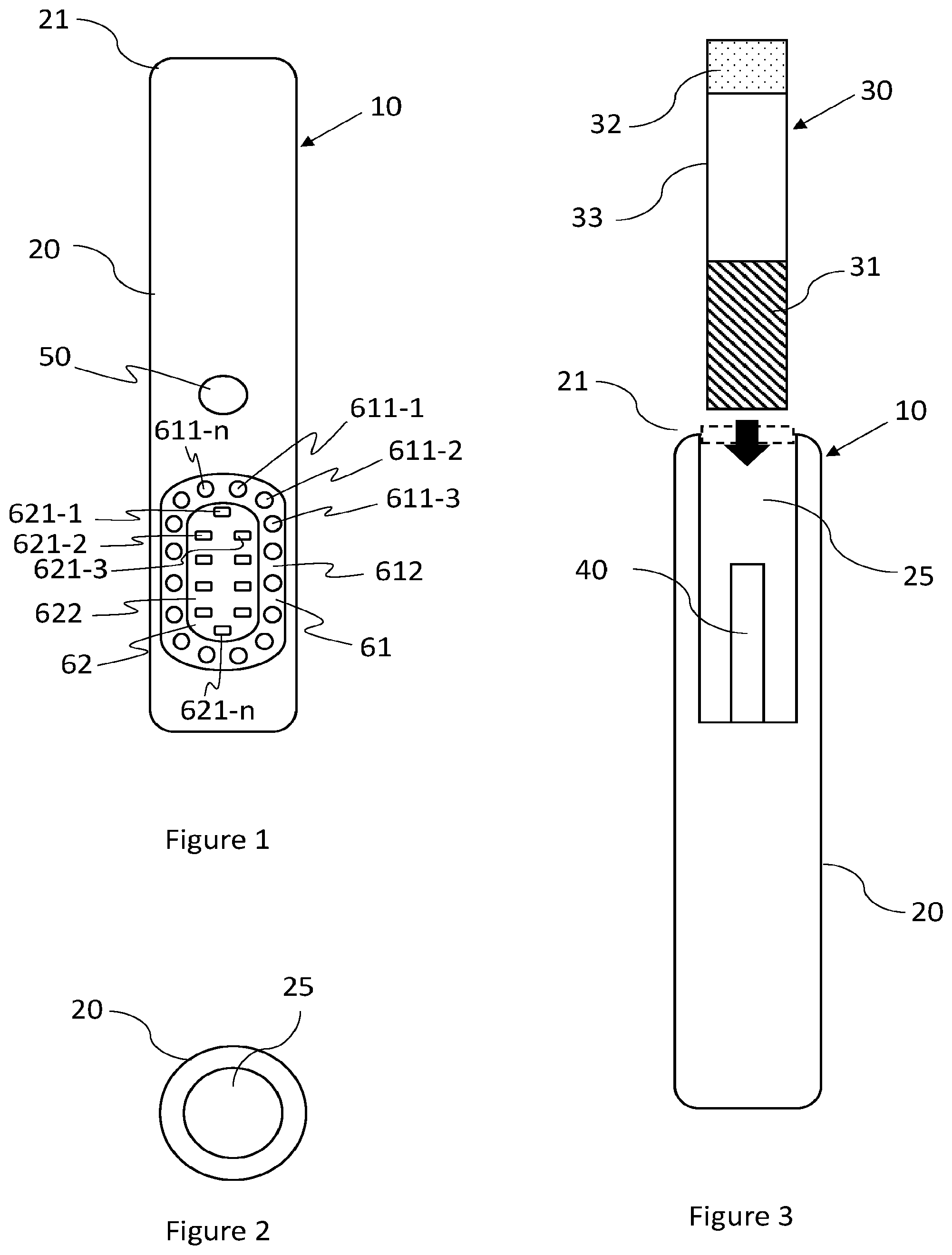 Patent US12310419 Figure 1 – Aerosol-generating device