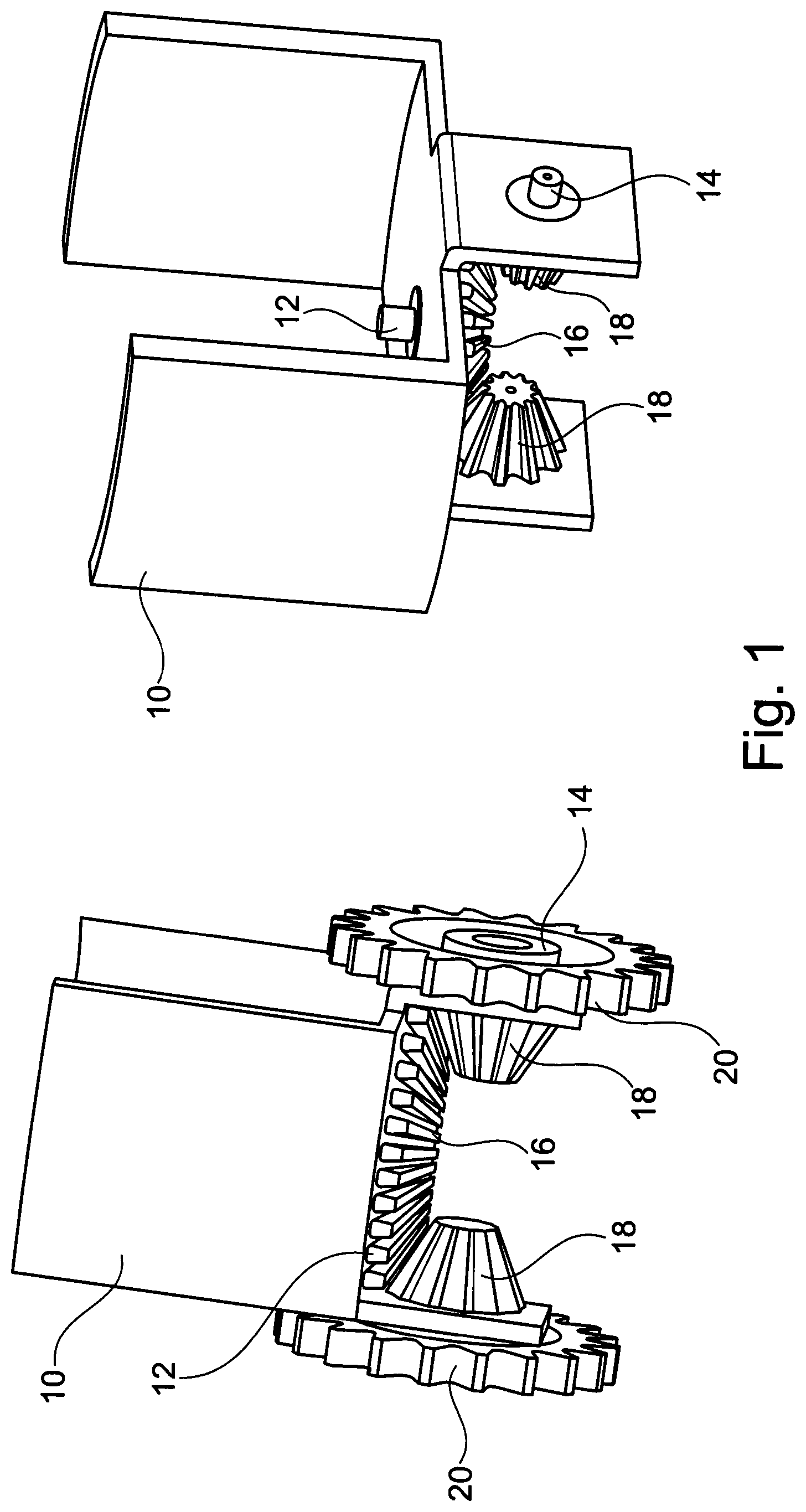 Patent US12310421 Figure 1 – Cleaning tool for heating element with gears