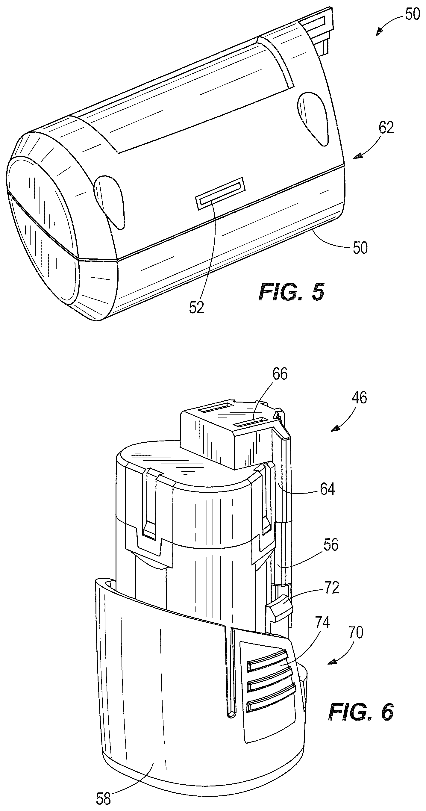 Patent US12310431 Figure 5 – Article of clothing with control button