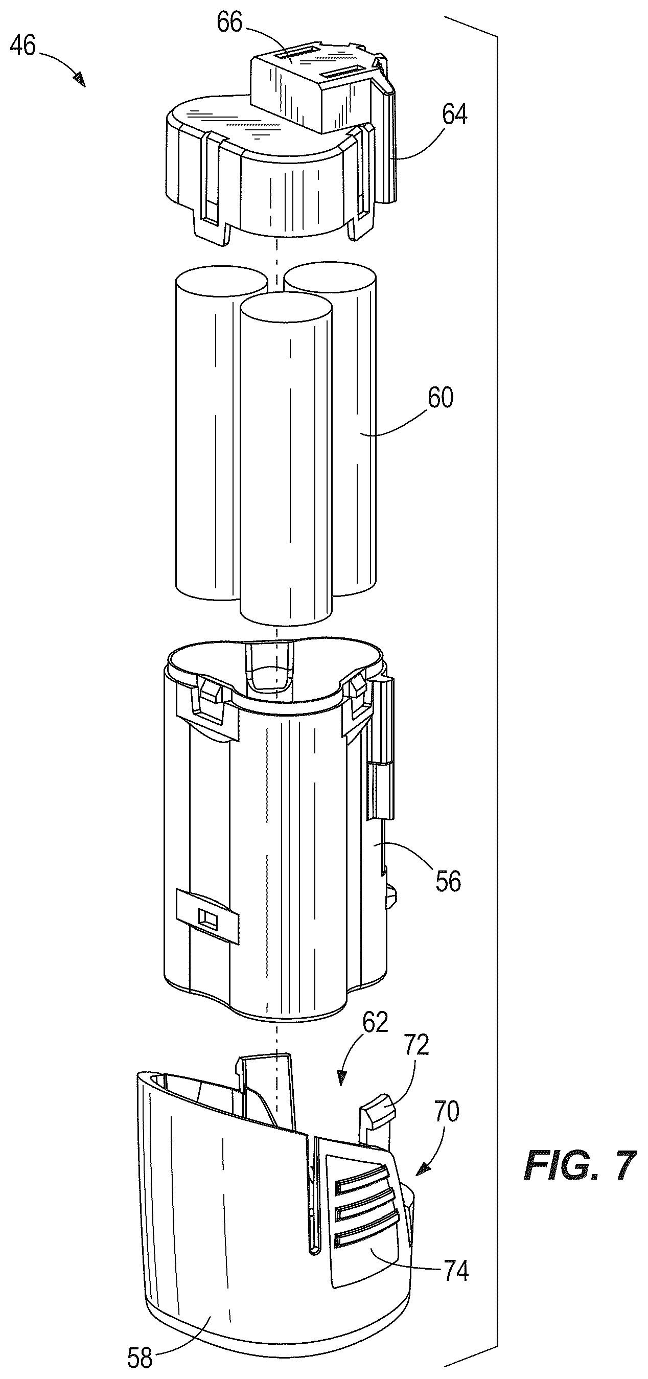 Patent US12310431 Figure 6 – Article of clothing with control button