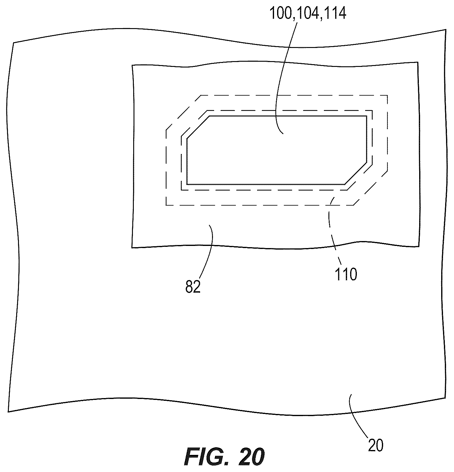 Patent US12310431 Figure 14 – Article of clothing with control button