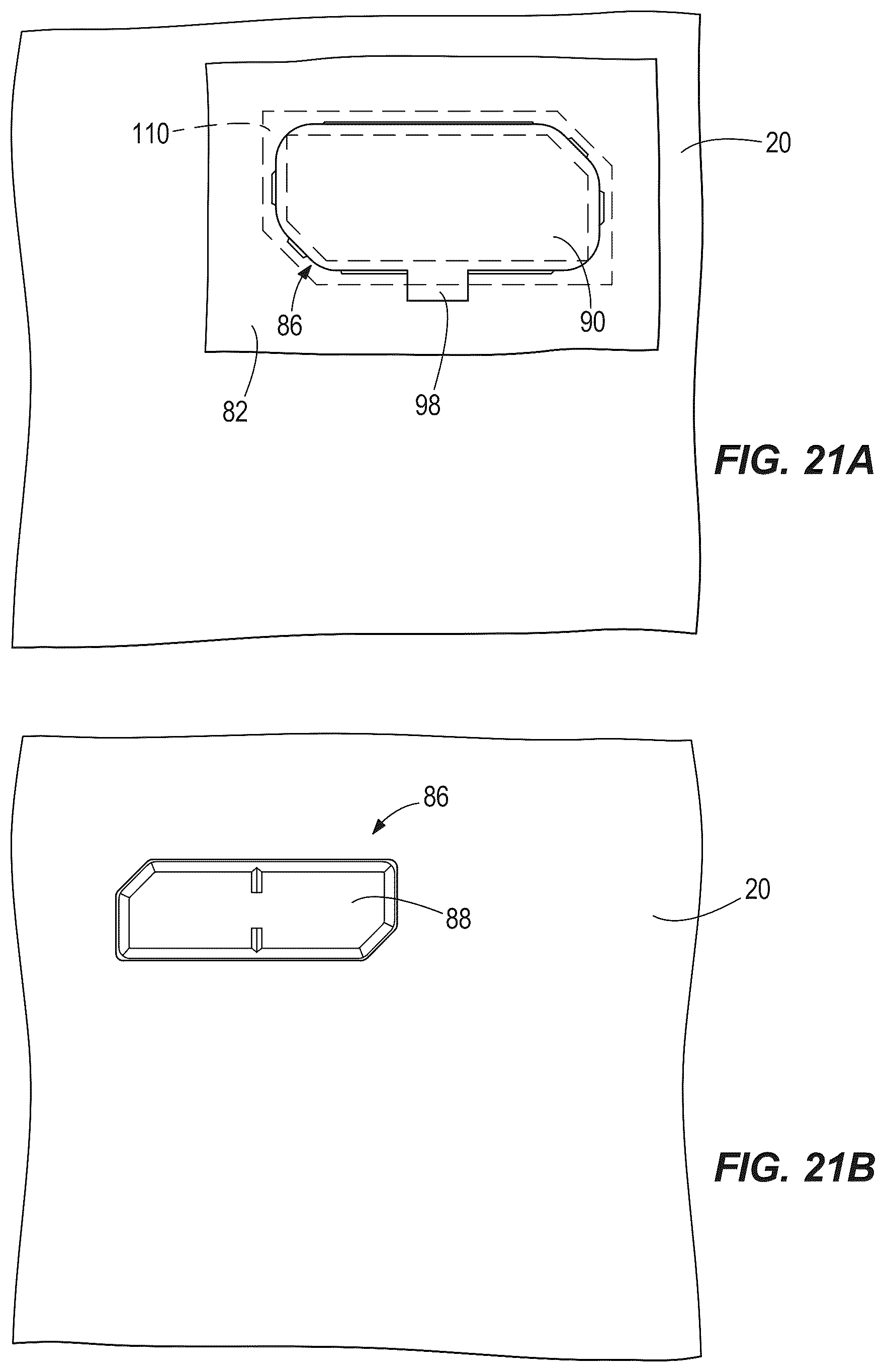 Patent US12310431 Figure 15 – Article of clothing with control button