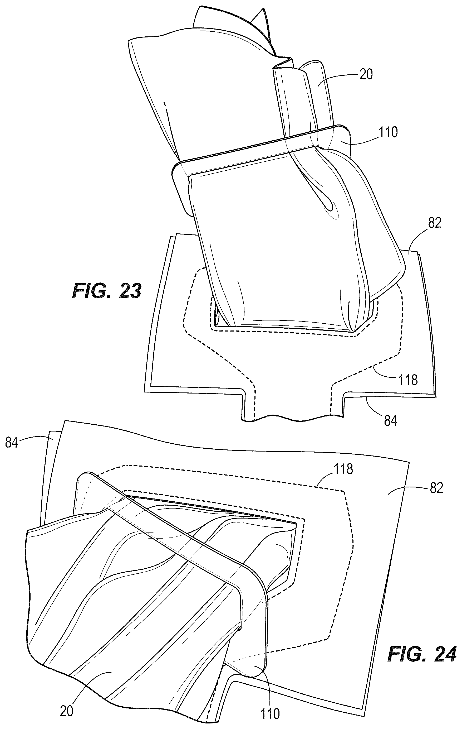 Patent US12310431 Figure 17 – Article of clothing with control button