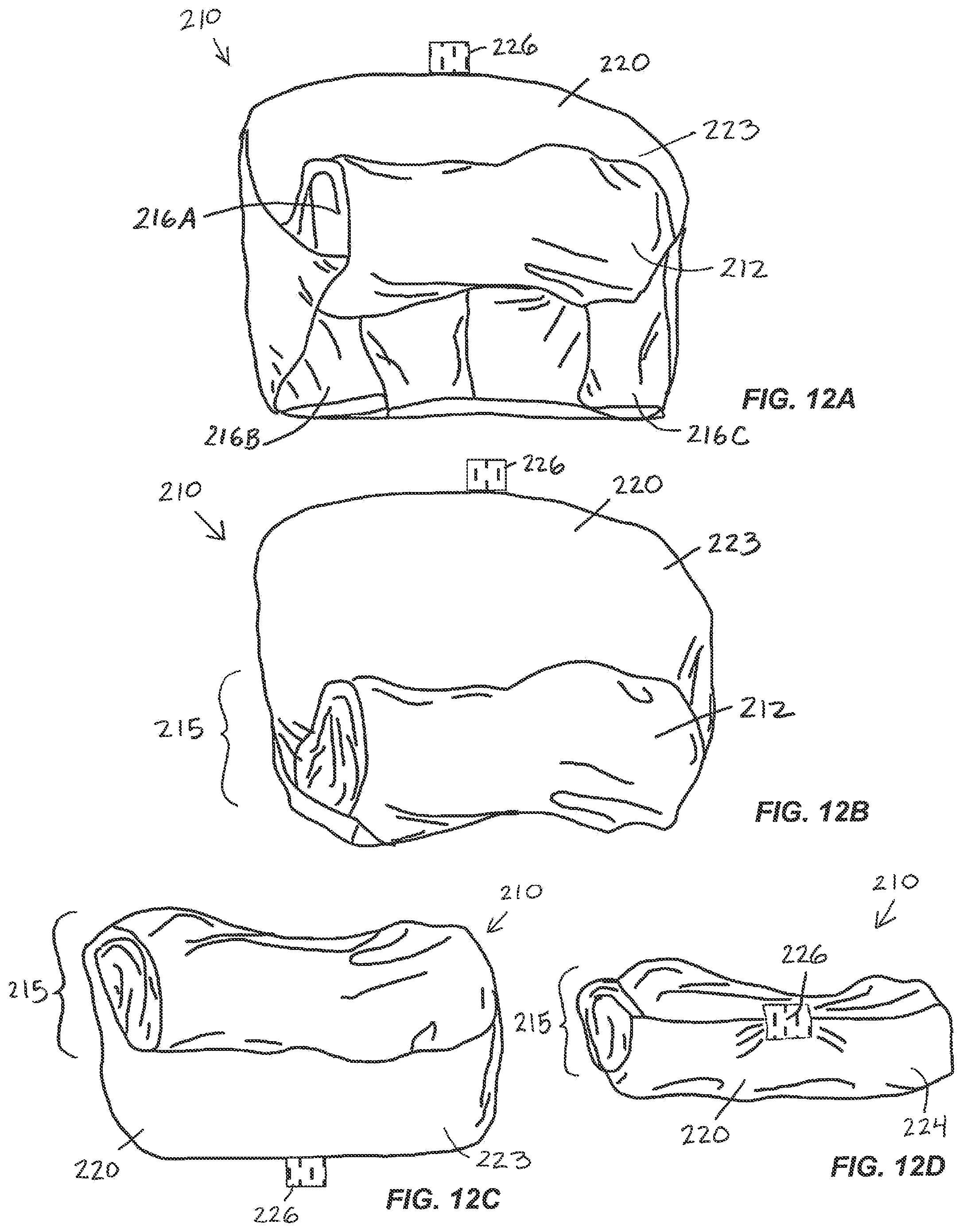 Patent US12310434 Figure 9 – Compactable surface covering member and method for compacting the same